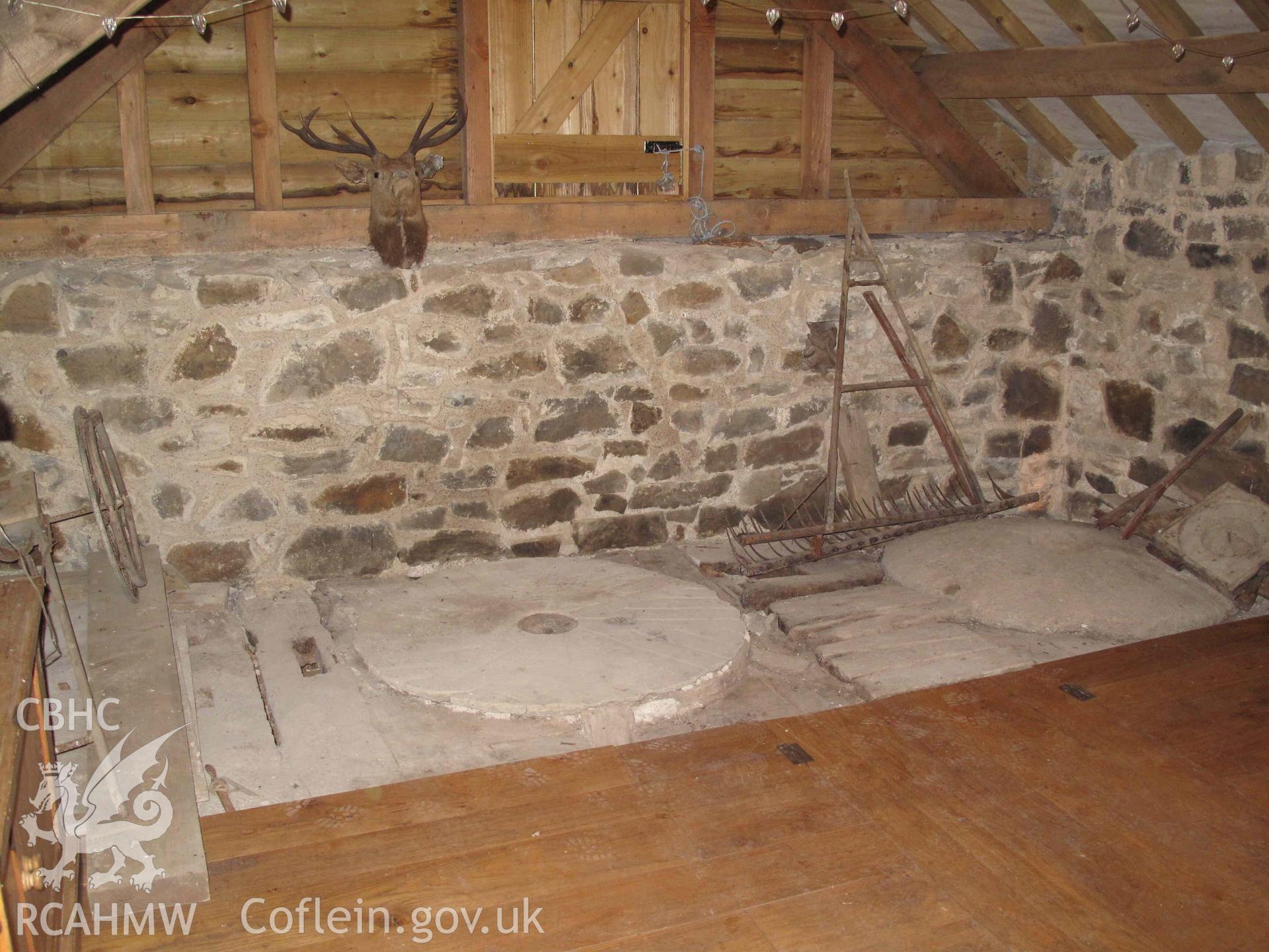 Coedtrewernau Corn Mill: interior