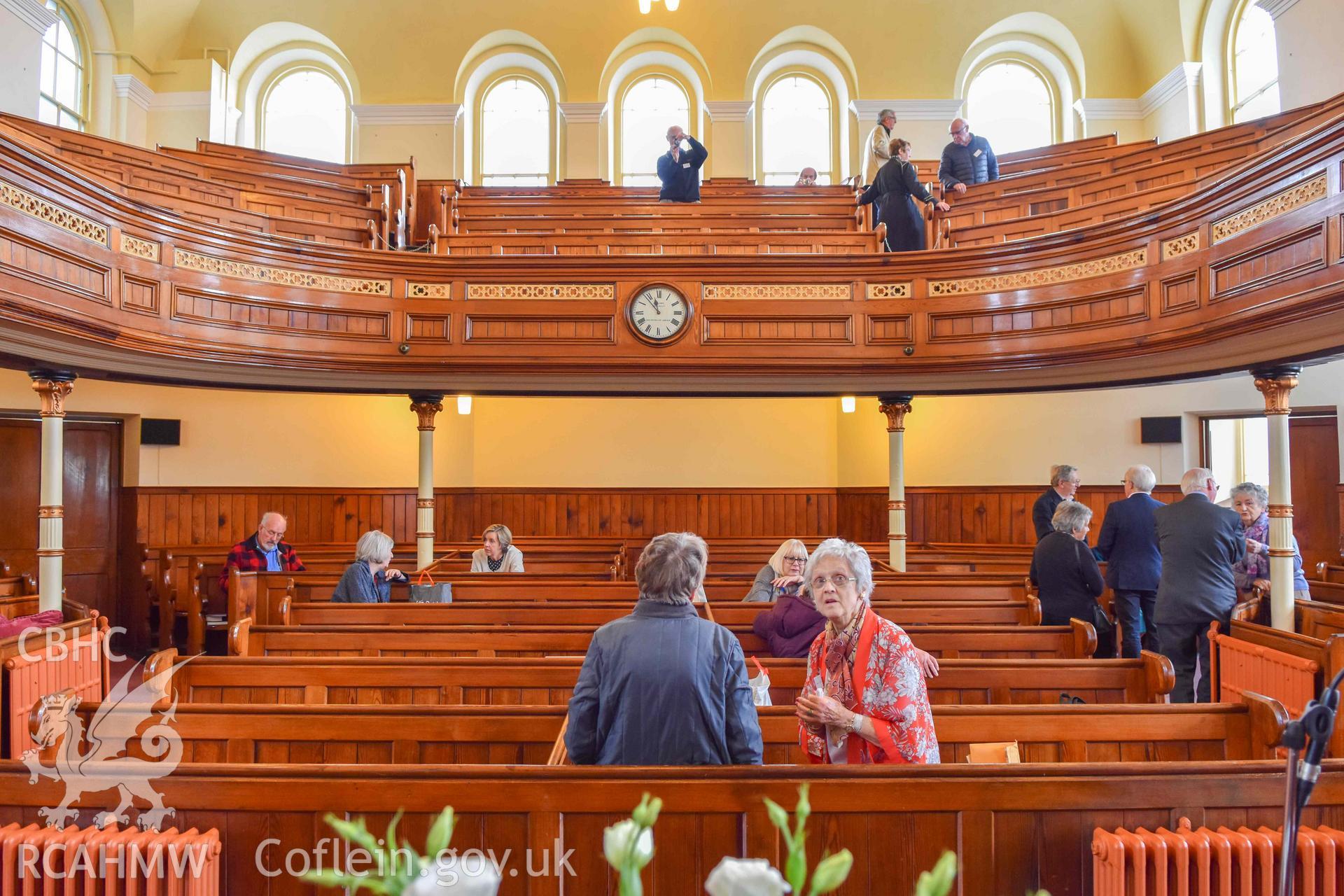 Ebeneser Methodist Chapel - View of the chapel from the altar, taken from South