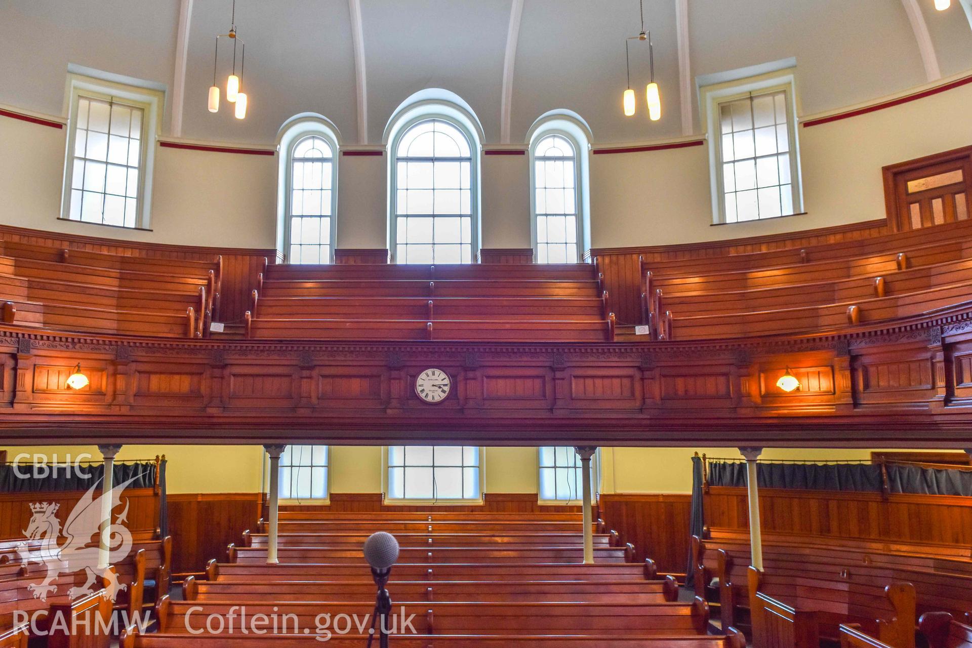 Salem Chapel - Internal, View of the chapel from the communion table, taken from South