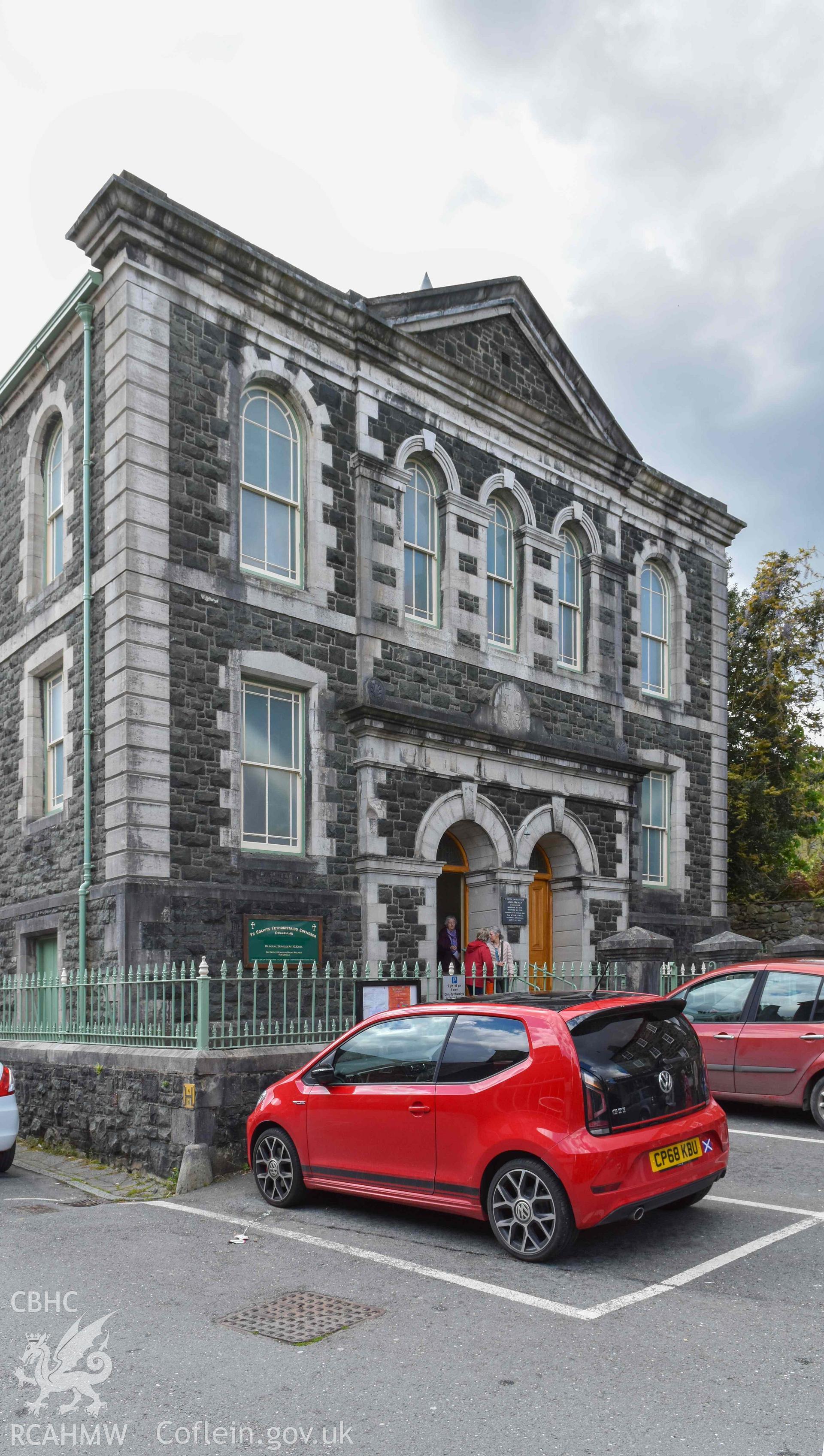 Ebeneser Methodist Chapel - View of the front of the chapel, taken from North-East