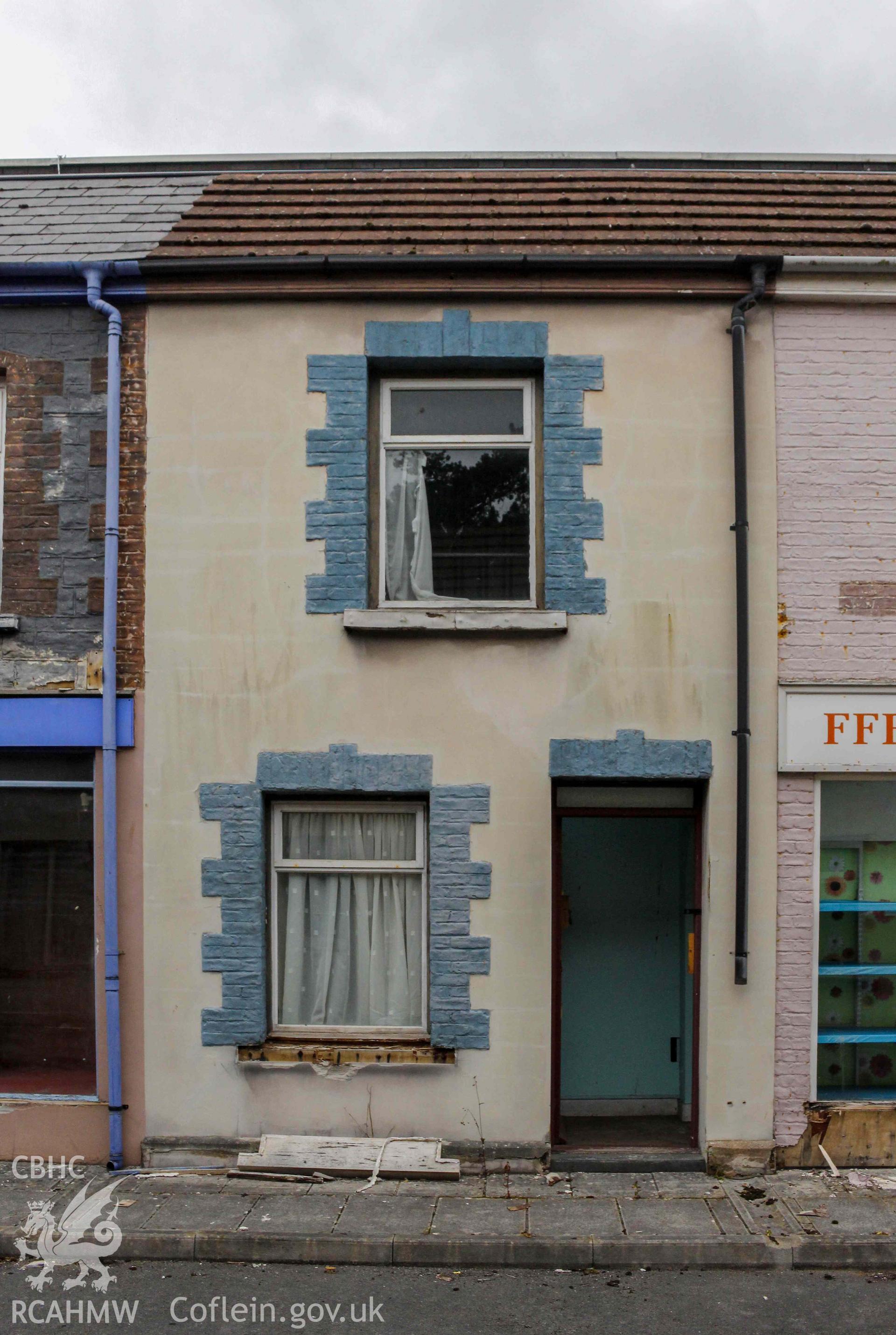 Pobl Y Cwm Set - Exterior, View of a house on High Street, taken from South-East