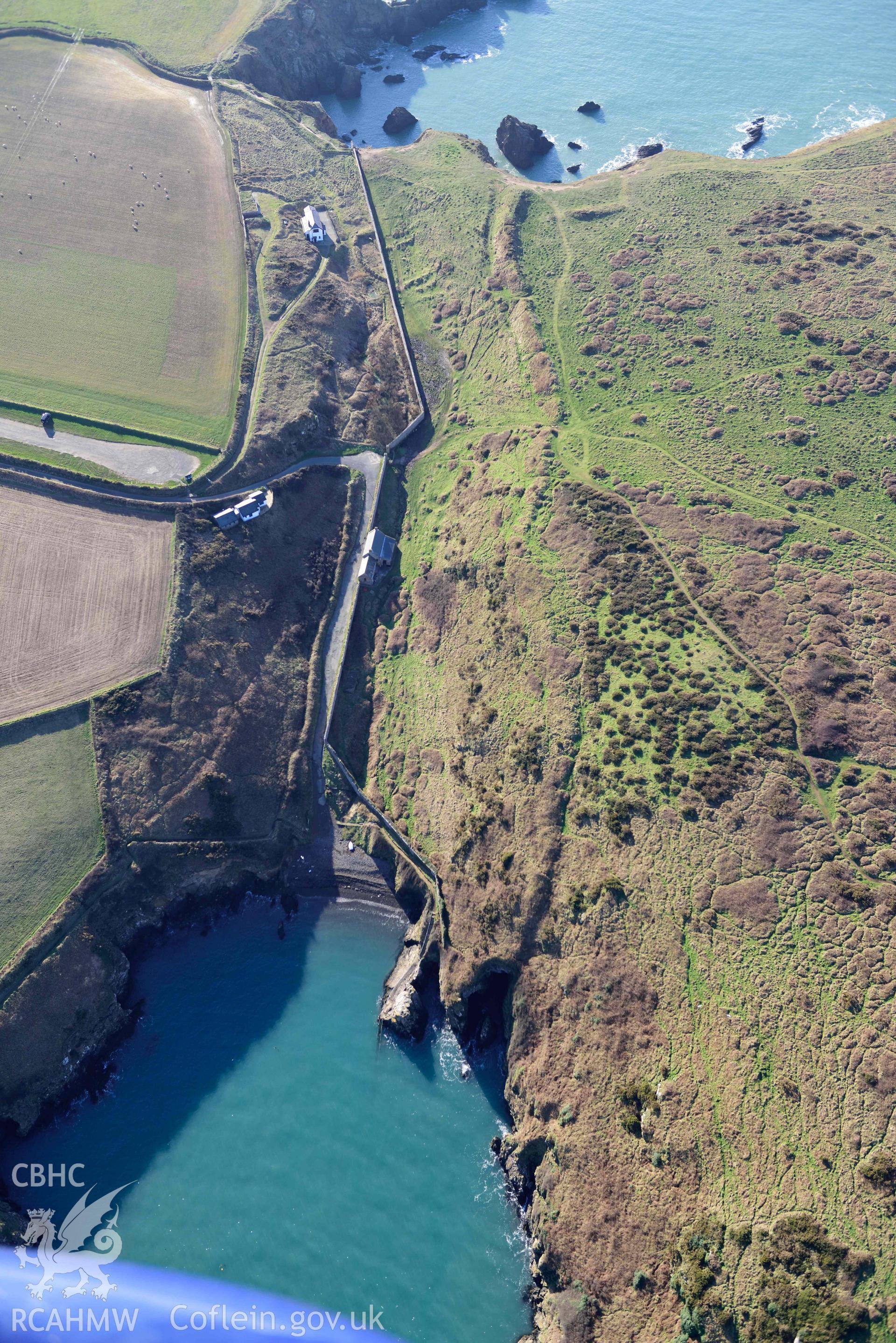 Aerial photo of Deer Park.  Aerial reconnaissance survey for the CHERISH Project. Crown Copyright: CHERISH PROJECT 2018. Produced with EU funds through the Ireland Wales Co-operation Programme 2014-2020. All material made freely available through the Open Government Licence.