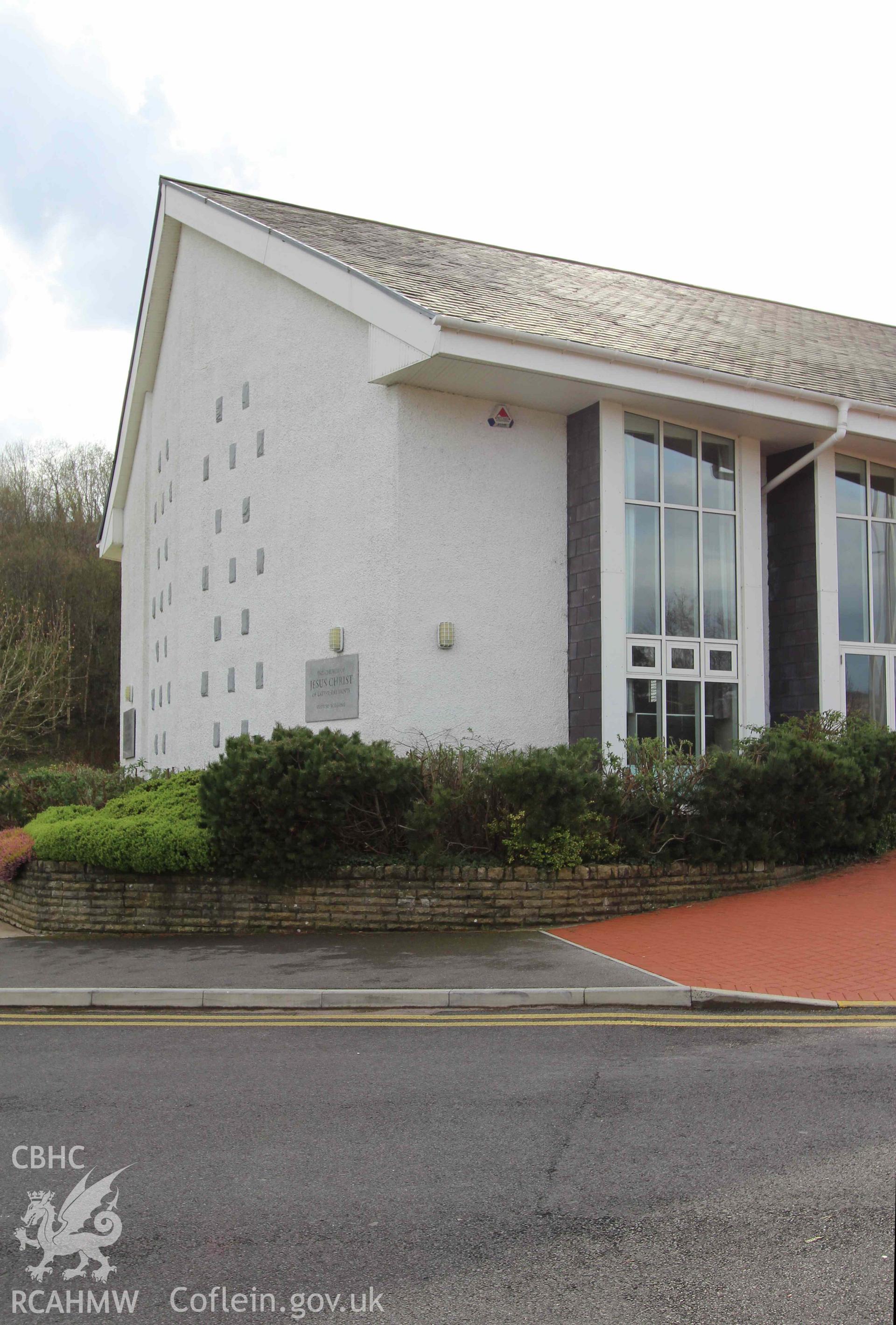 Church of Jesus Christ of Latter Day Saints, exterior from the north-east
