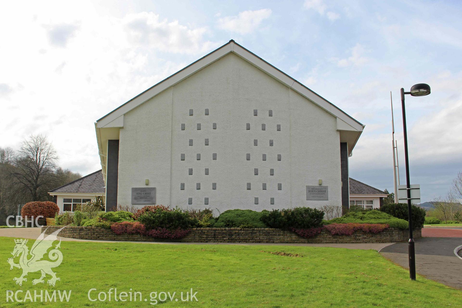 Church of Jesus Christ of Latter Day Saints, exterior from the south-east