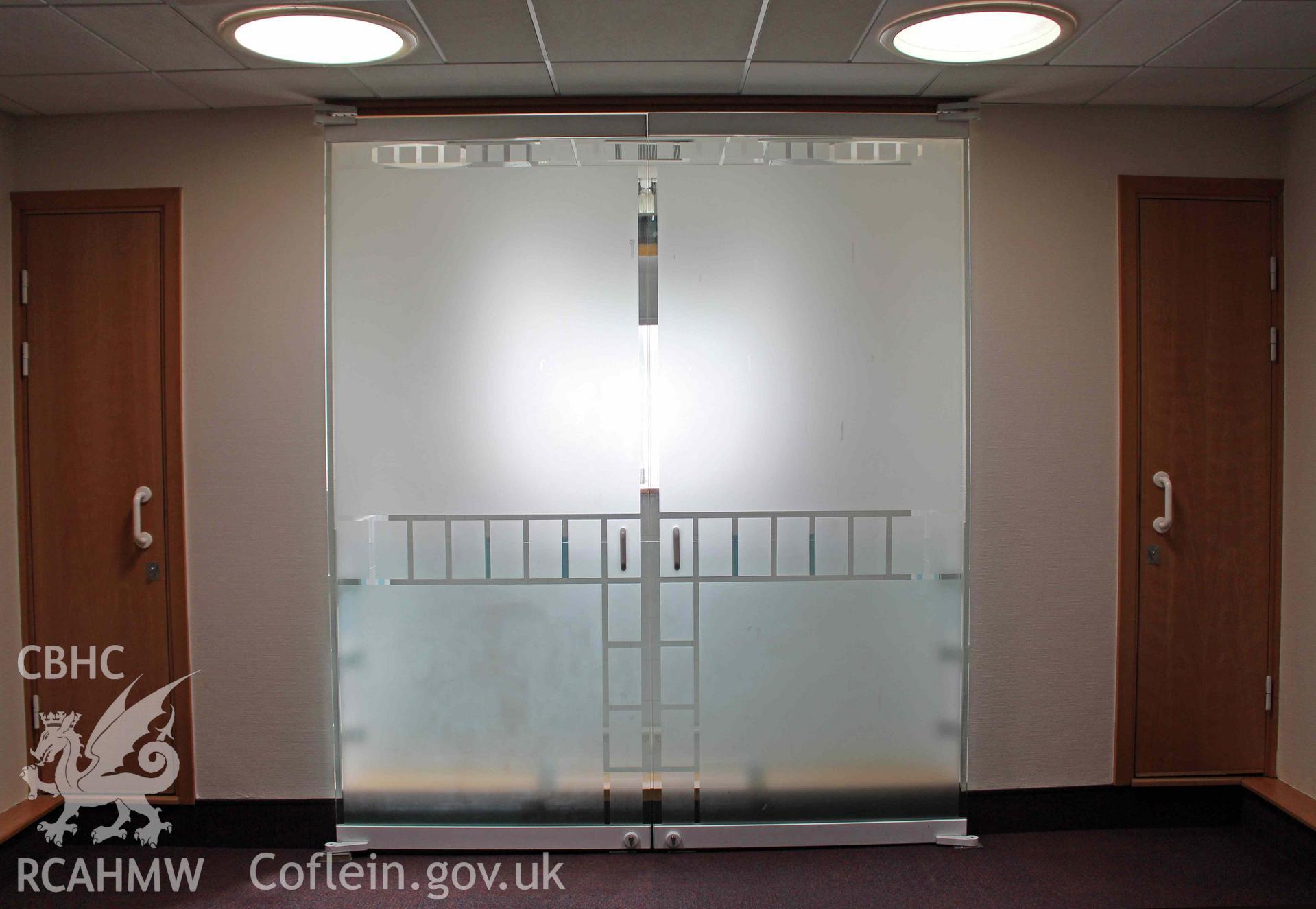 Church of Jesus Christ of Latter Day Saints, entrance to Baptismal Pool