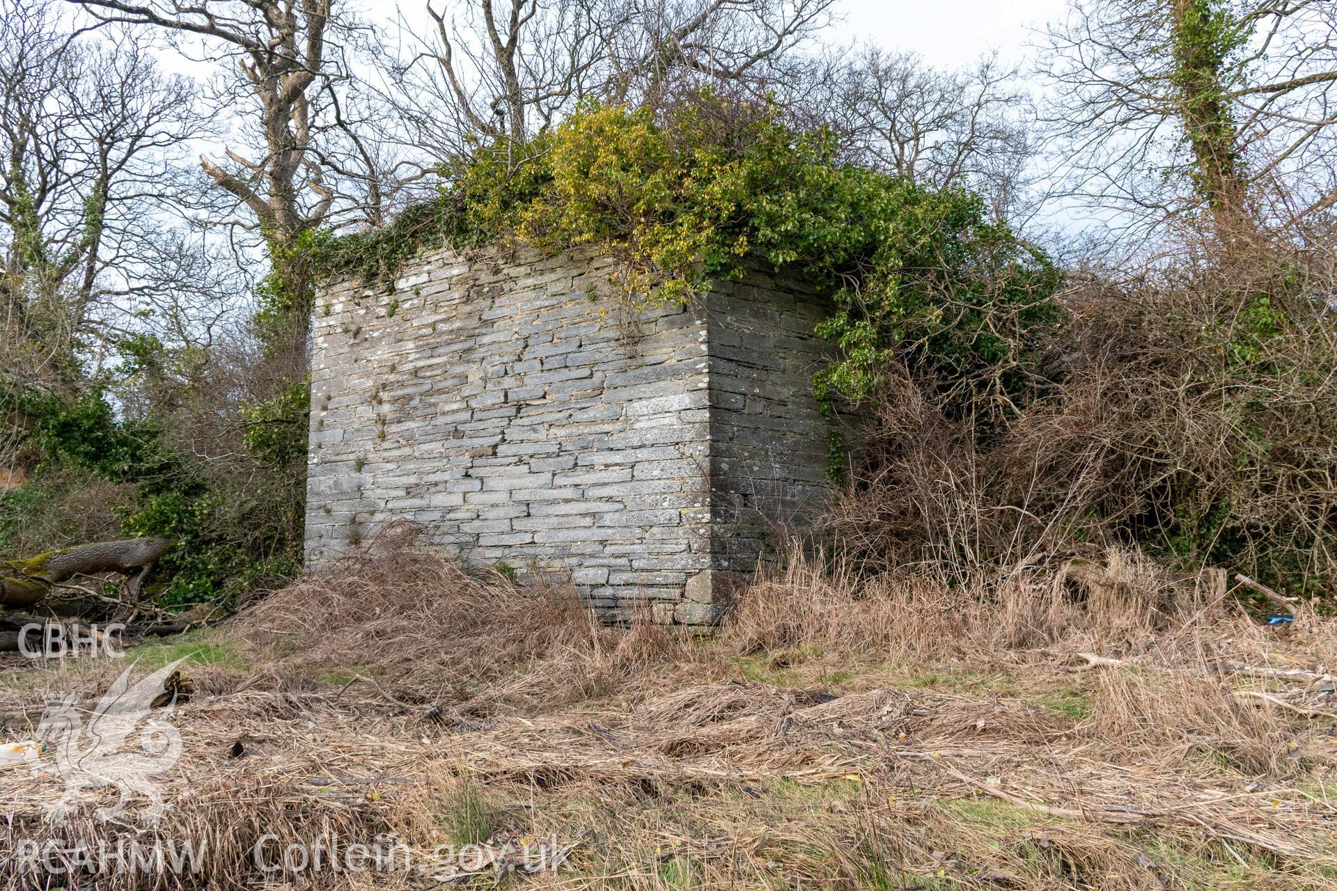 Lime Kiln, Old Castle Farm. View from south.