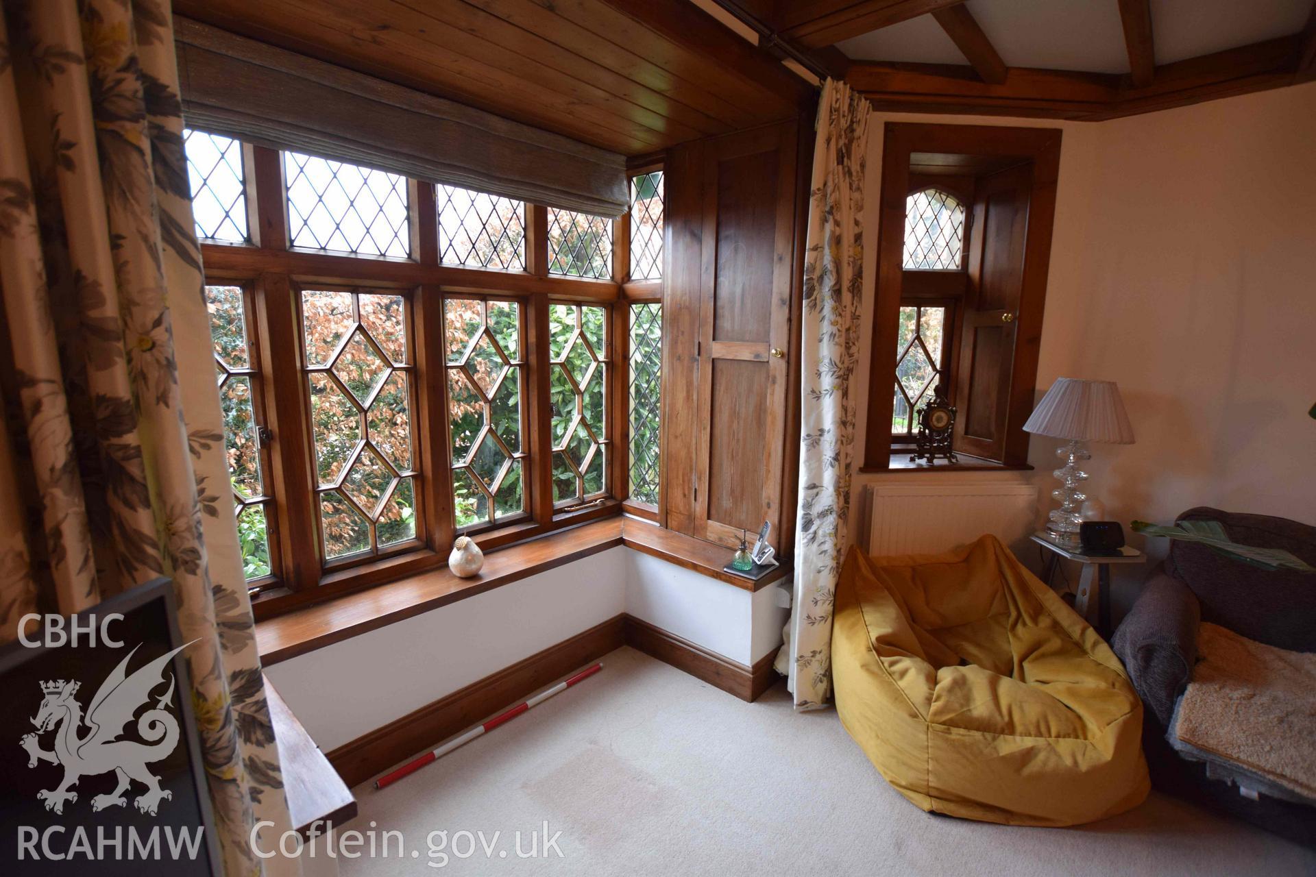 Photograph from a Level 3 building recording of the former lodge at Ty Fry Lodge, Pendoylan, carried out by Trysor in 2023. Trysor Project No. 2023/887.