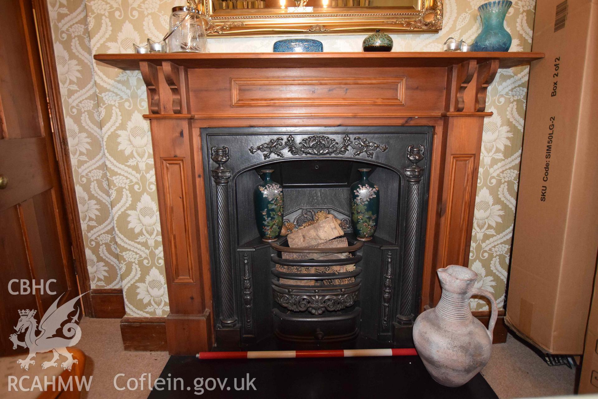Photograph from a Level 3 building recording of the former lodge at Ty Fry Lodge, Pendoylan, carried out by Trysor in 2023. Trysor Project No. 2023/887.