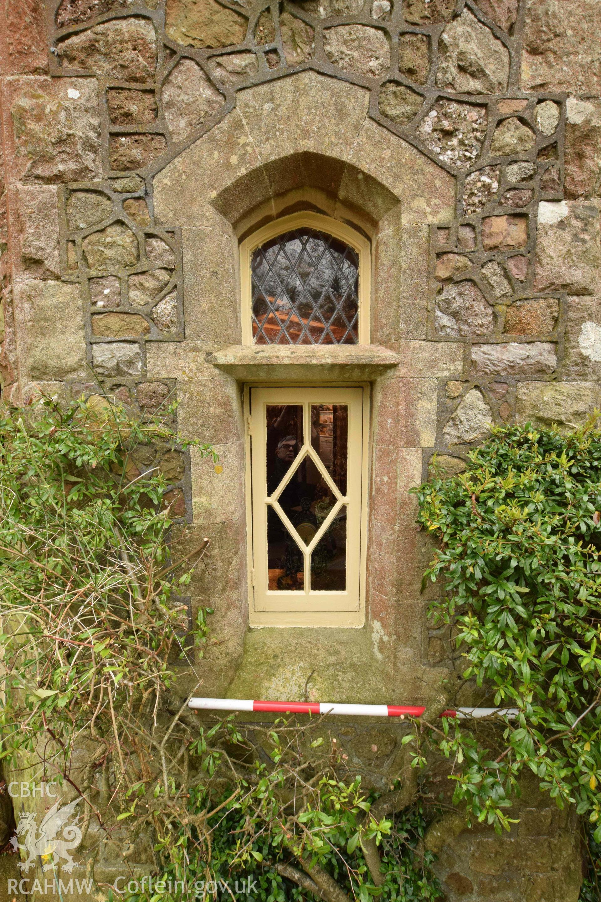 Photograph from a Level 3 building recording of the former lodge at Ty Fry Lodge, Pendoylan, carried out by Trysor in 2023. Trysor Project No. 2023/887.