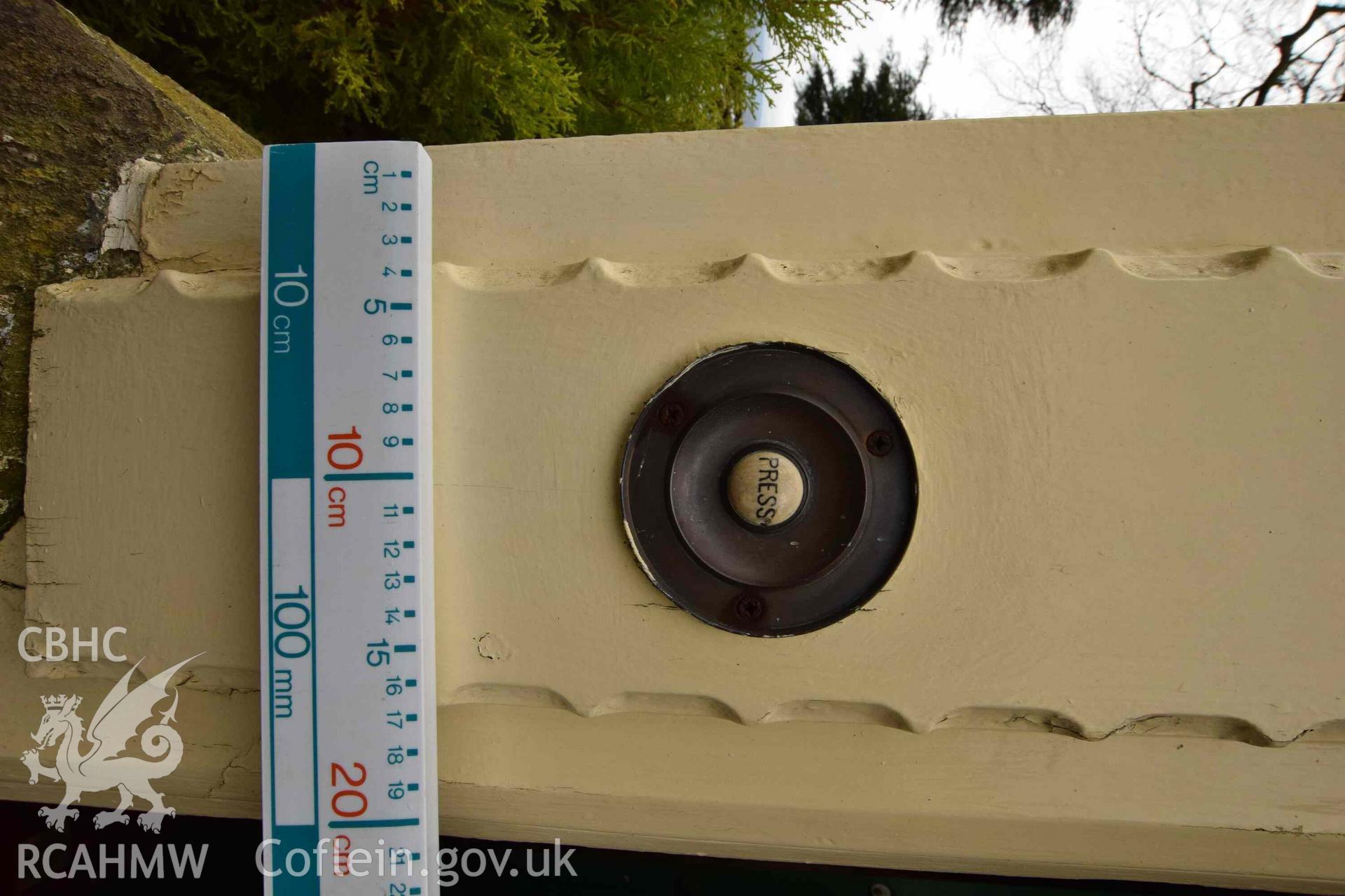 Photograph from a Level 3 building recording of the former lodge at Ty Fry Lodge, Pendoylan, carried out by Trysor in 2023. Trysor Project No. 2023/887.