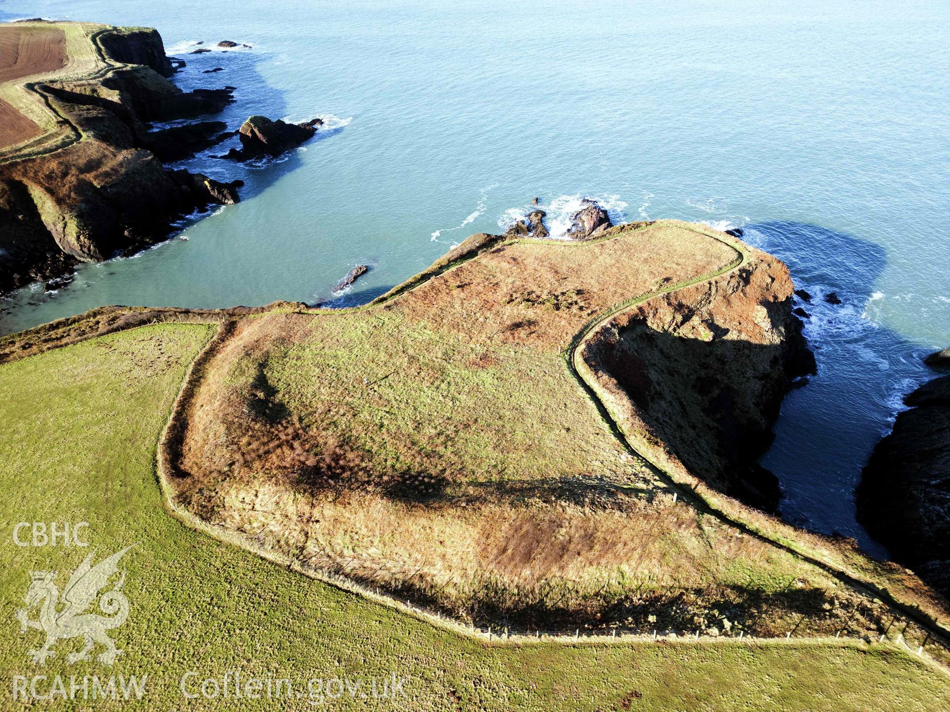 Mill Haven Rath; Mini 3 drone photograph from south-east