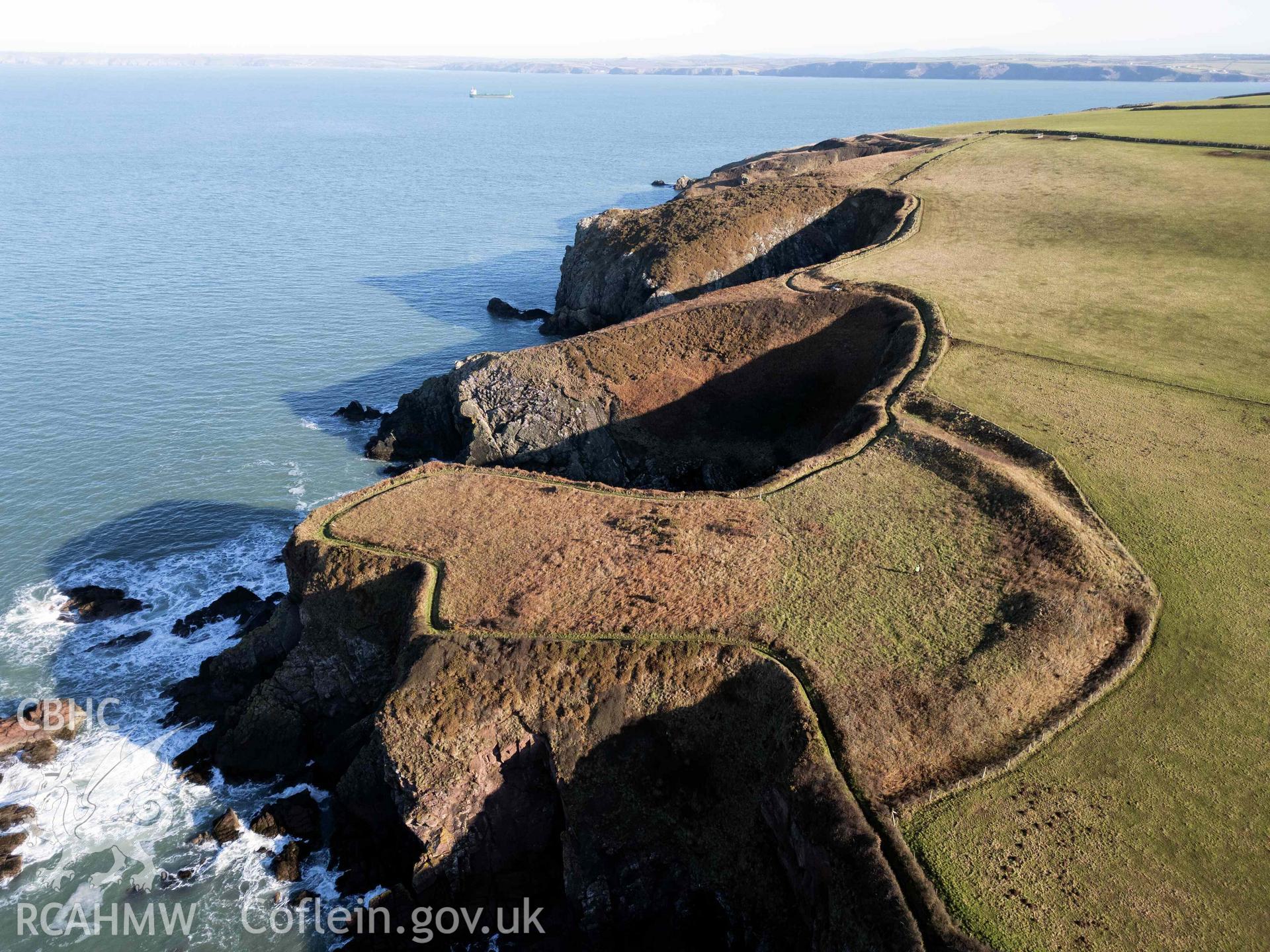 Mill Haven Rath; Mini 3 drone photograph from south-west