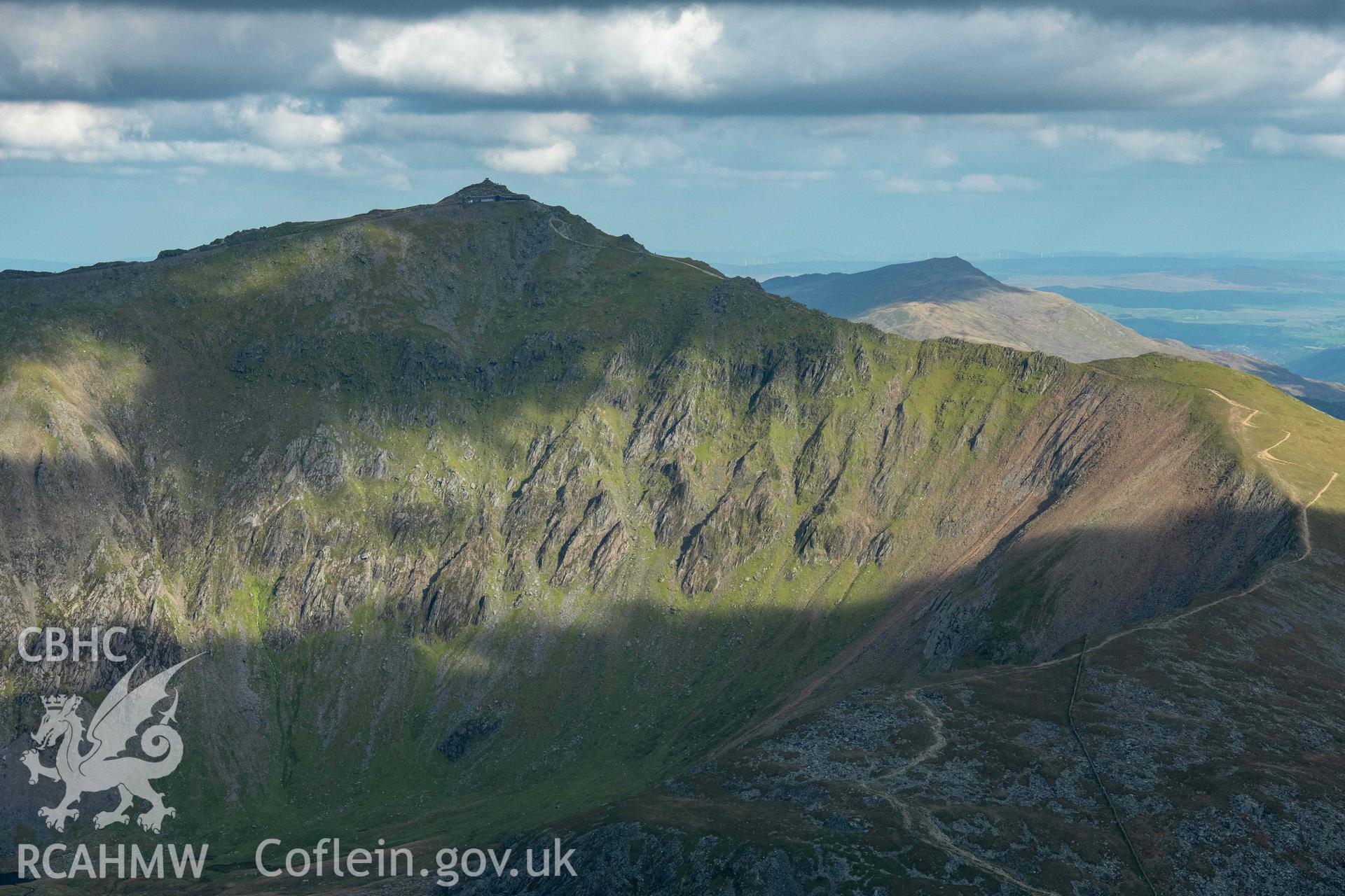 Snowdon/Y Wyddfa, Hafod Eryri summit station from west