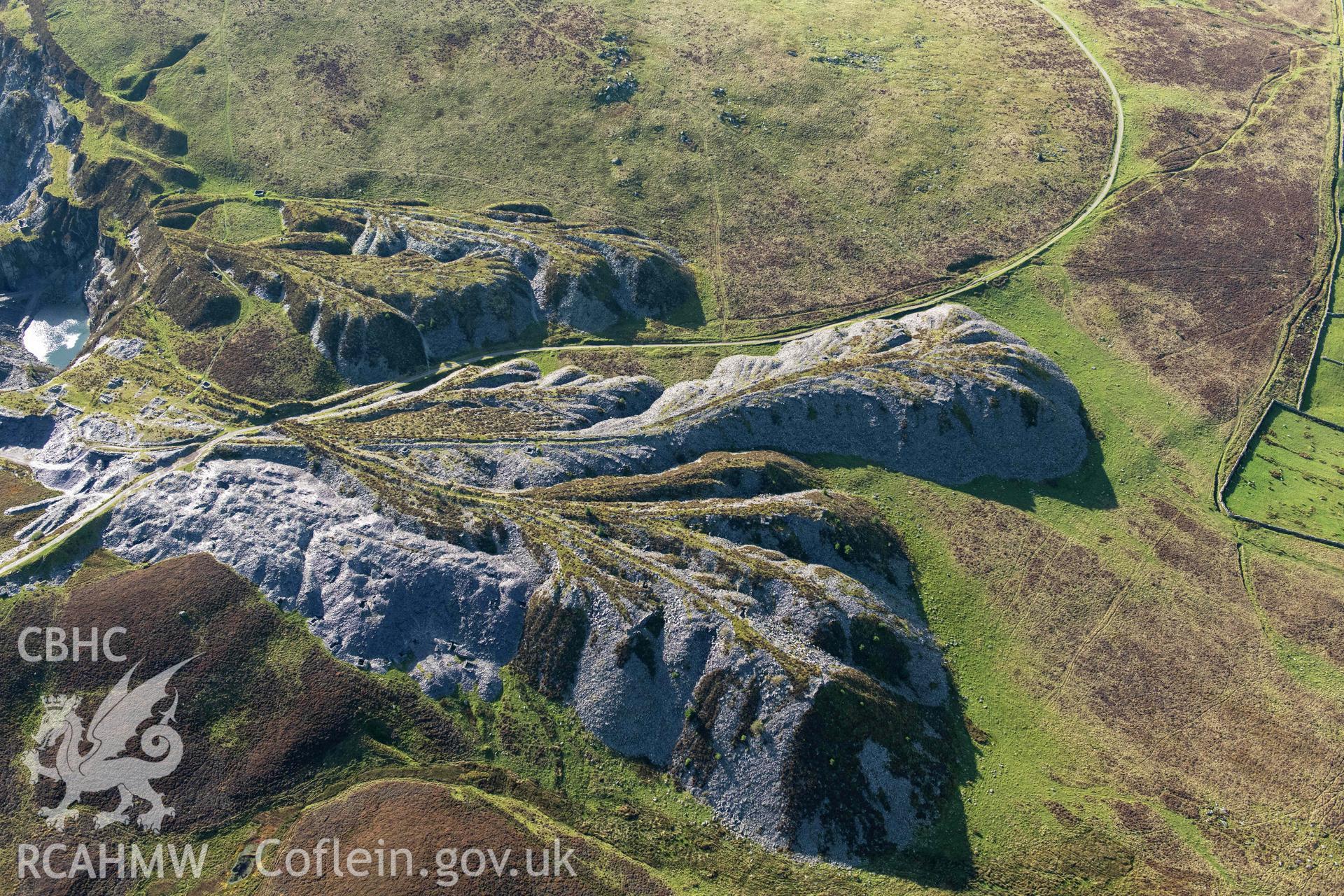 Alexandra Quarry, slate tips