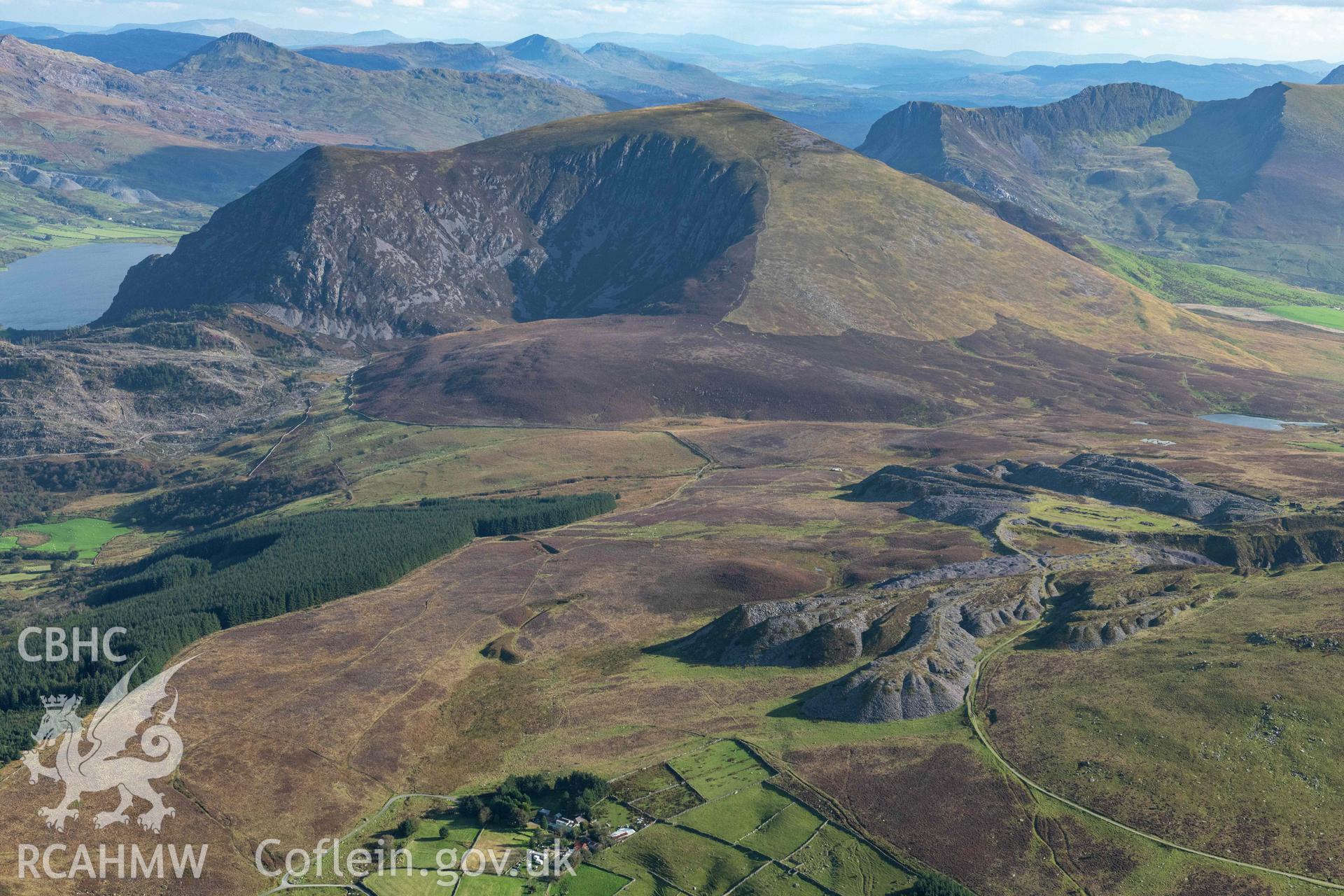 Alexandra Quarry, landscape view from north-west