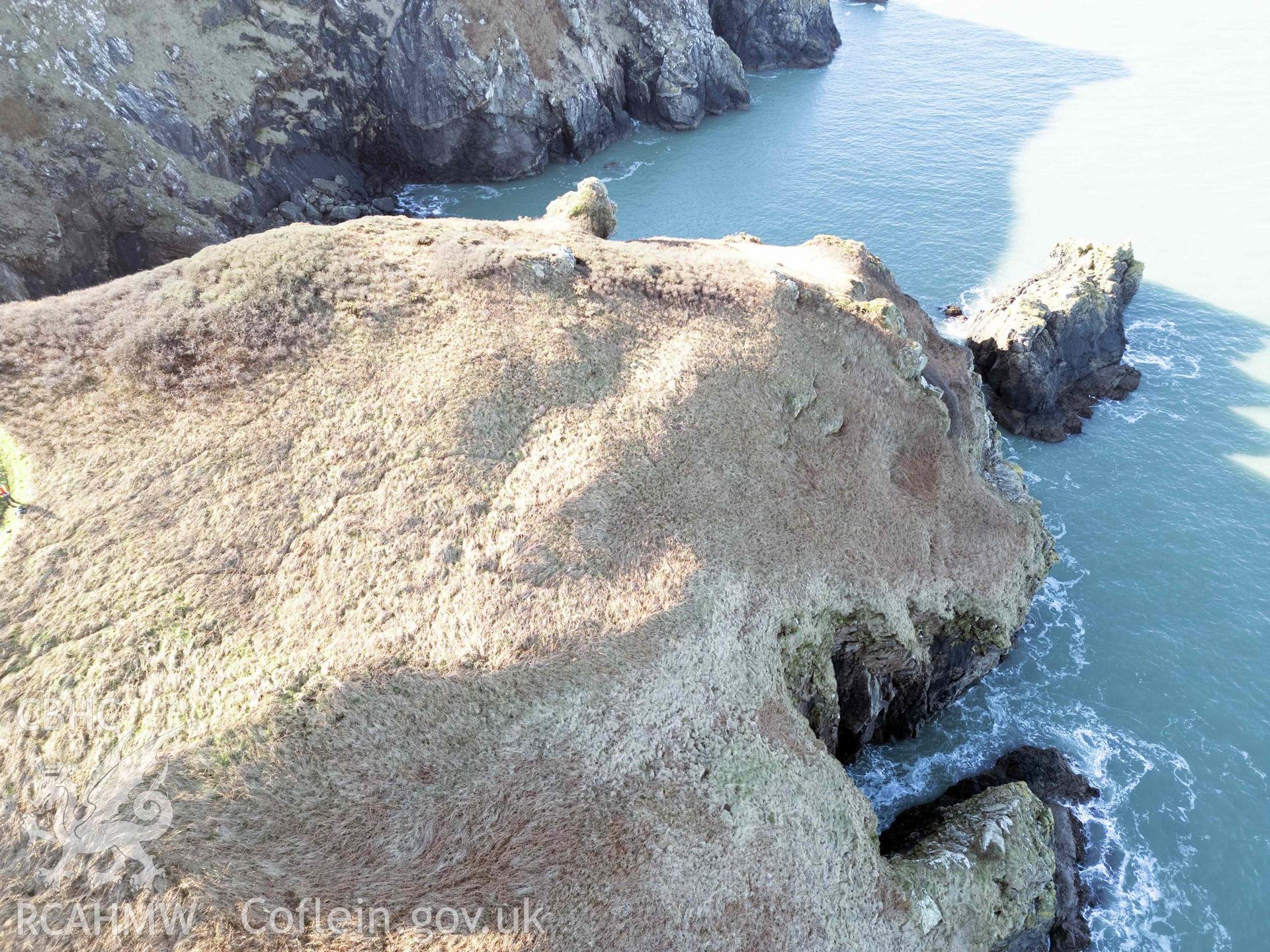 Howney Stone Rath; Mini 3 drone photograph from east