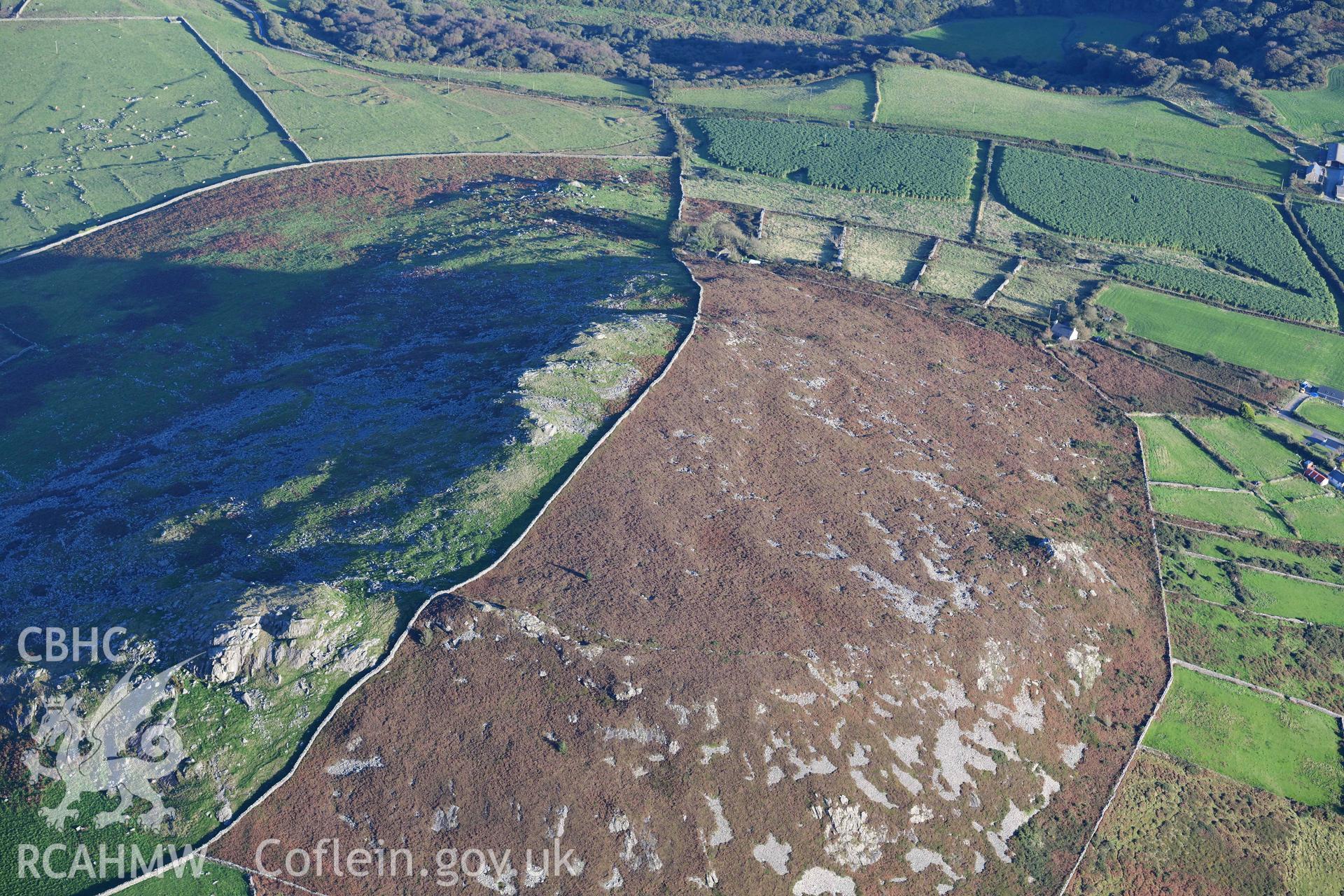 Garn Bach and Pen y Caerau hut circle settlements.