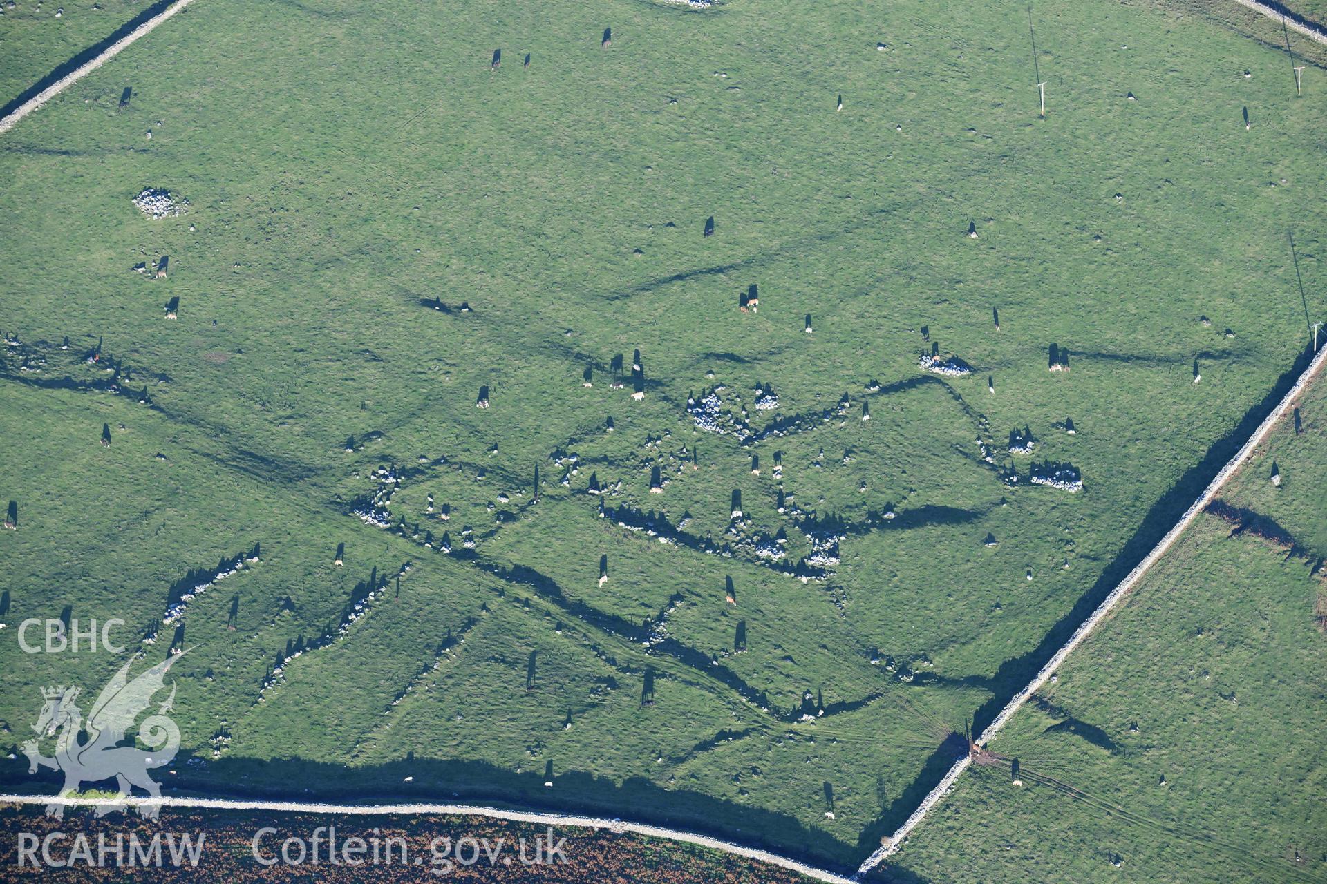Hut circle settlement and field system at Pen-y-caerau