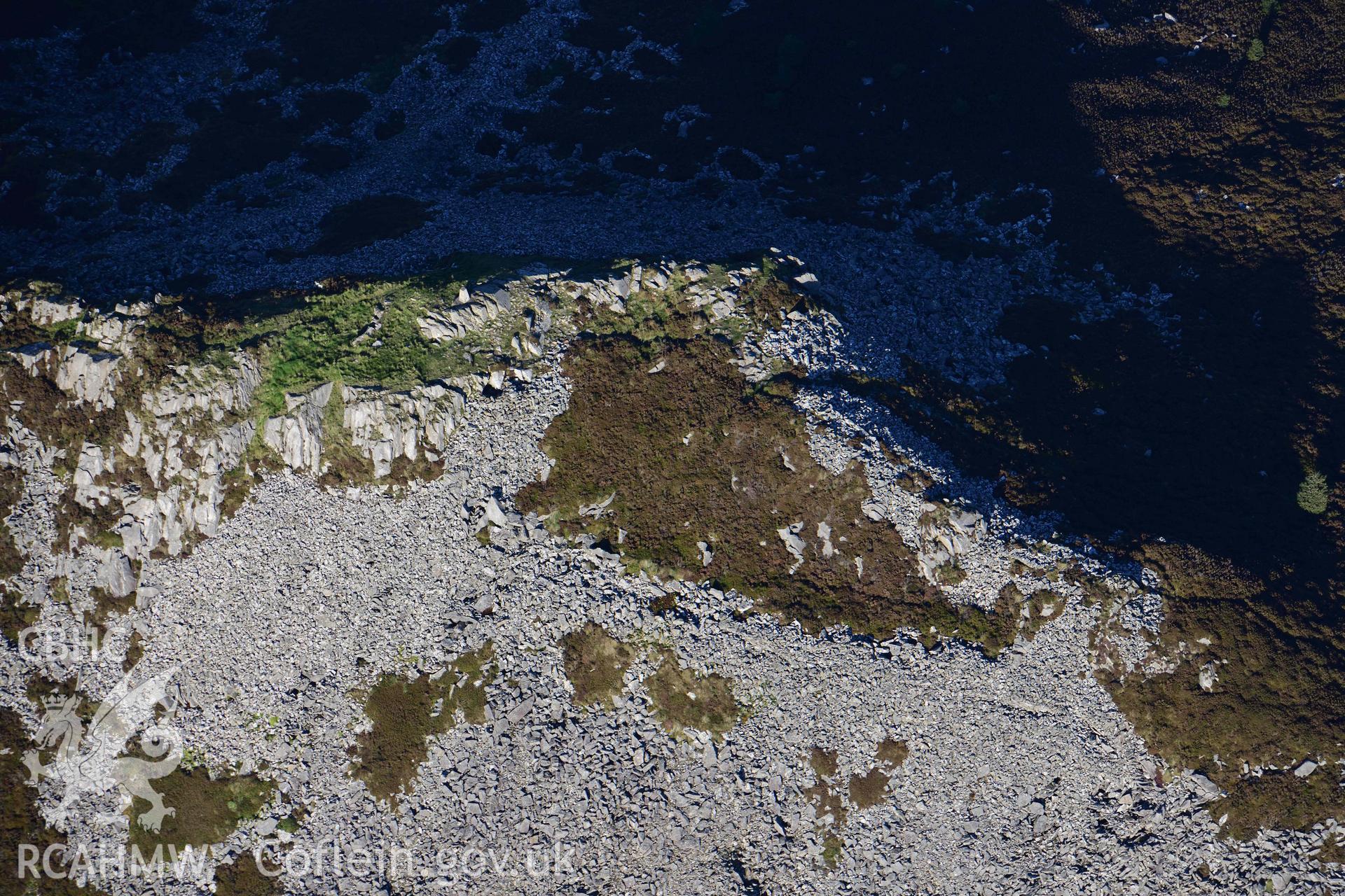 Carn Fadryn hillfort, detail of castle or citadel