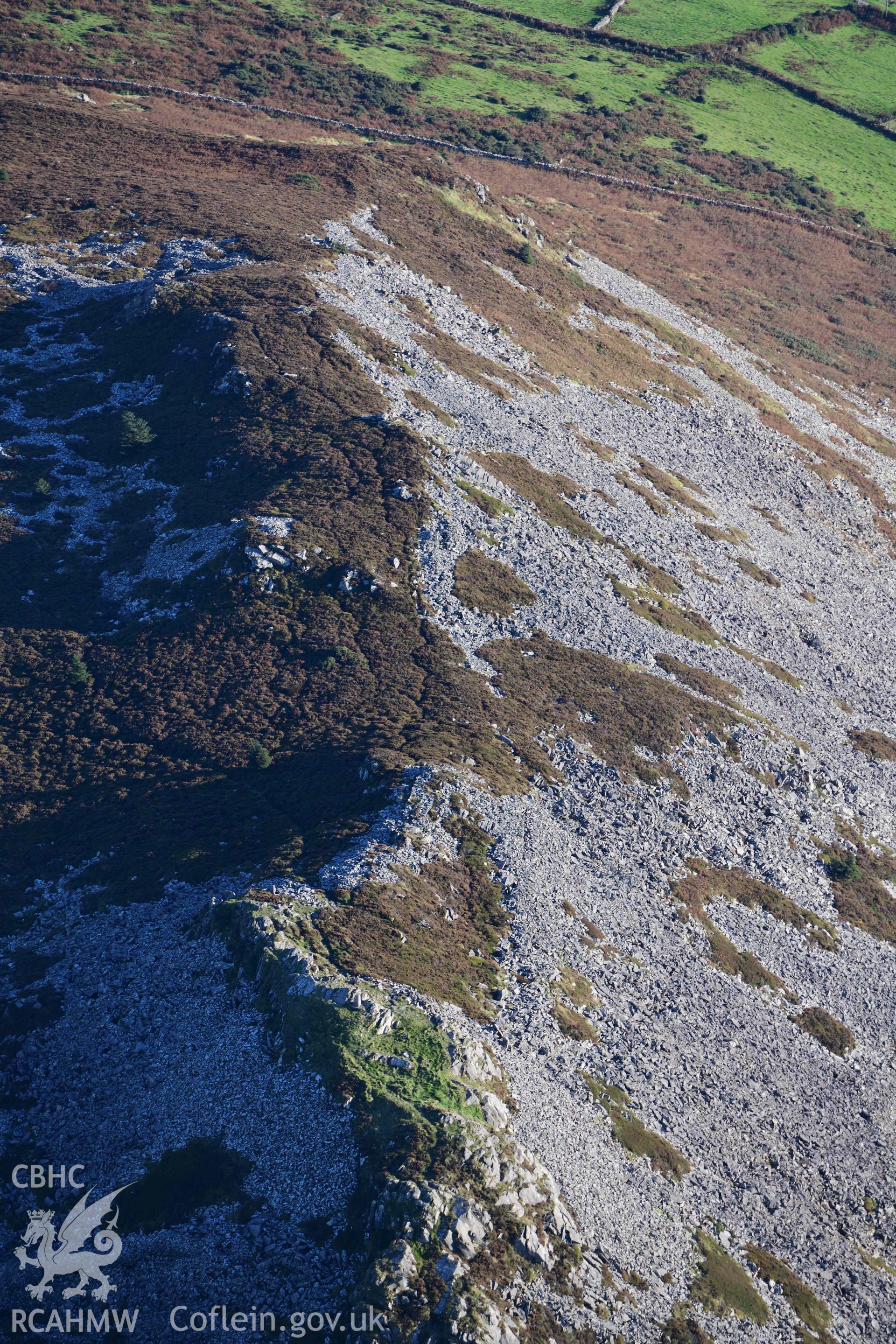 Carn Fadryn hillfort, detail of castle or citadel
