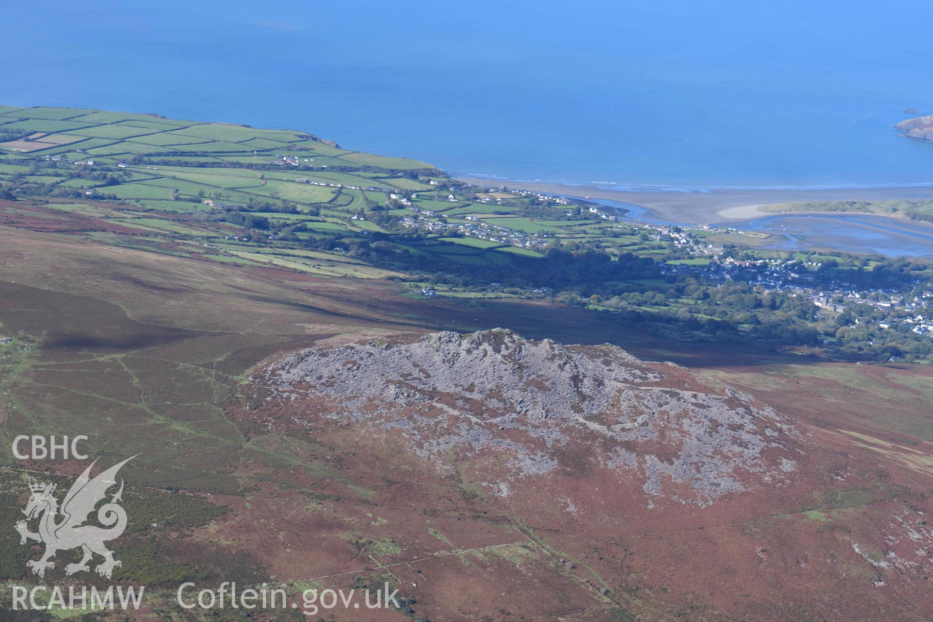Carningli Camp hillfort, view from east