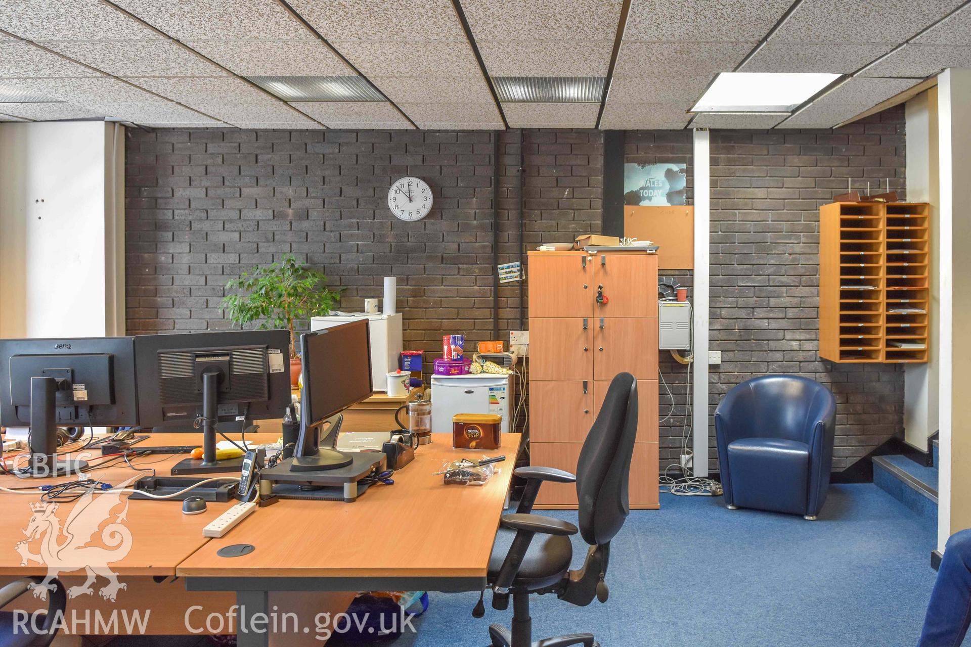 BBC Broadcasting House - Interior, Technology Office: View of the technology office, taken from West