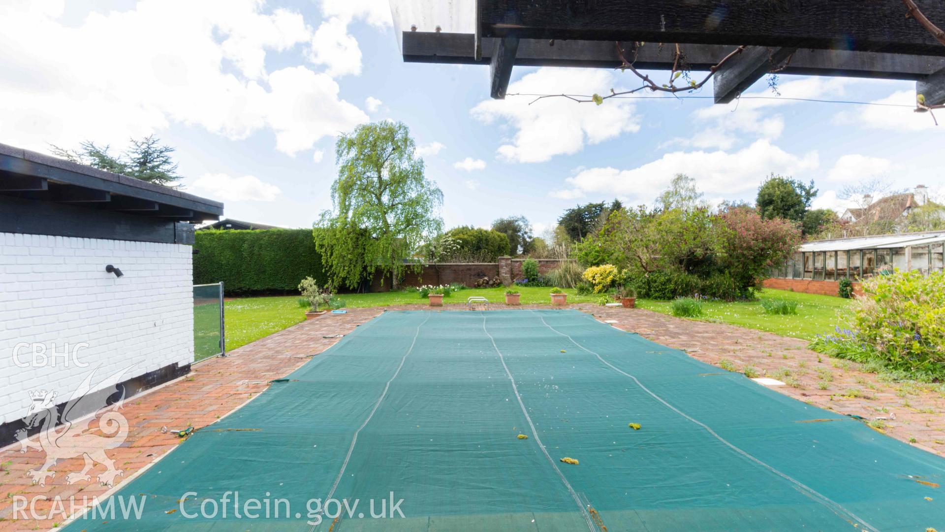 Covered pool and garden