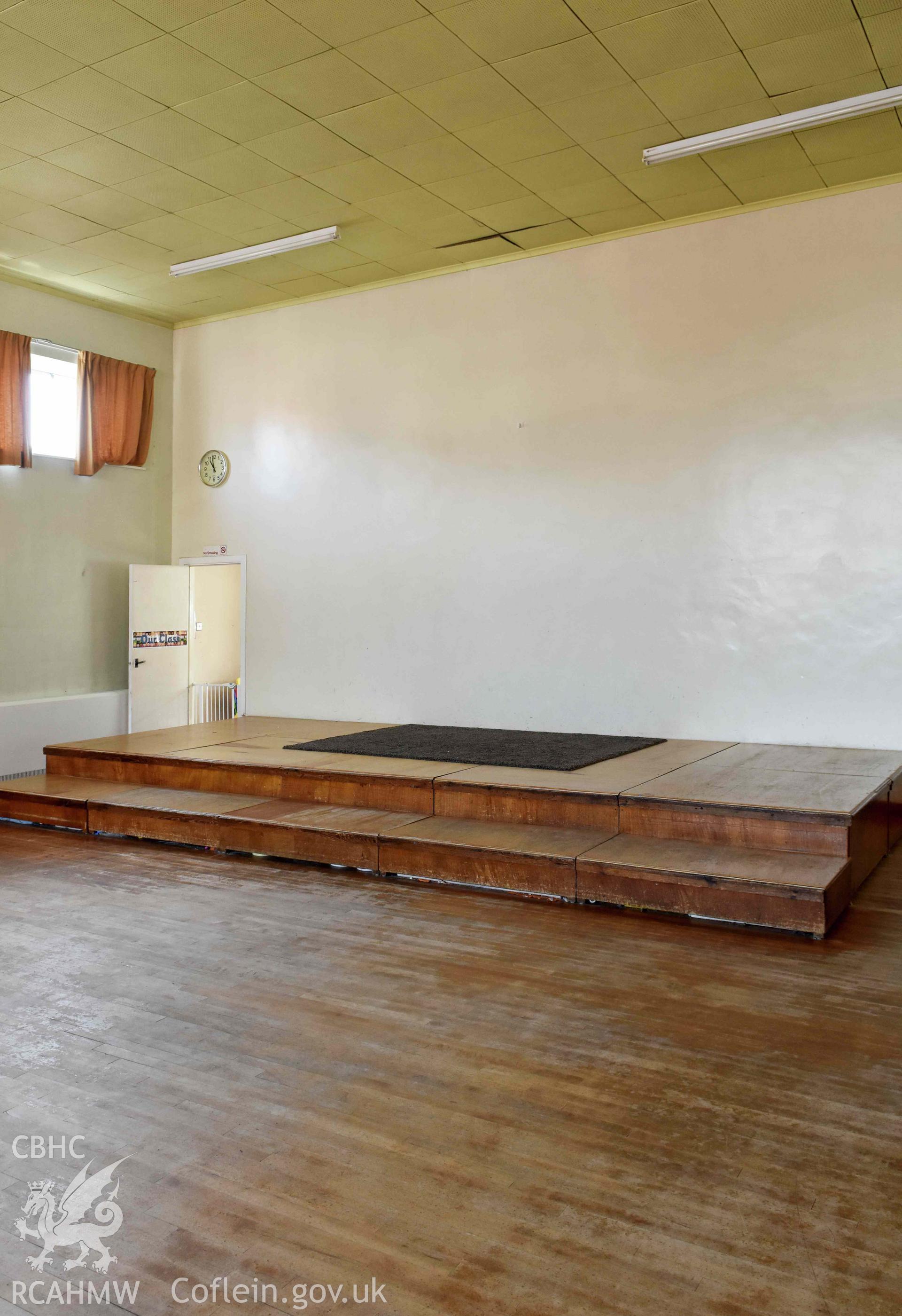 Crossway Methodist Church, rear schoolroom/community room looking east