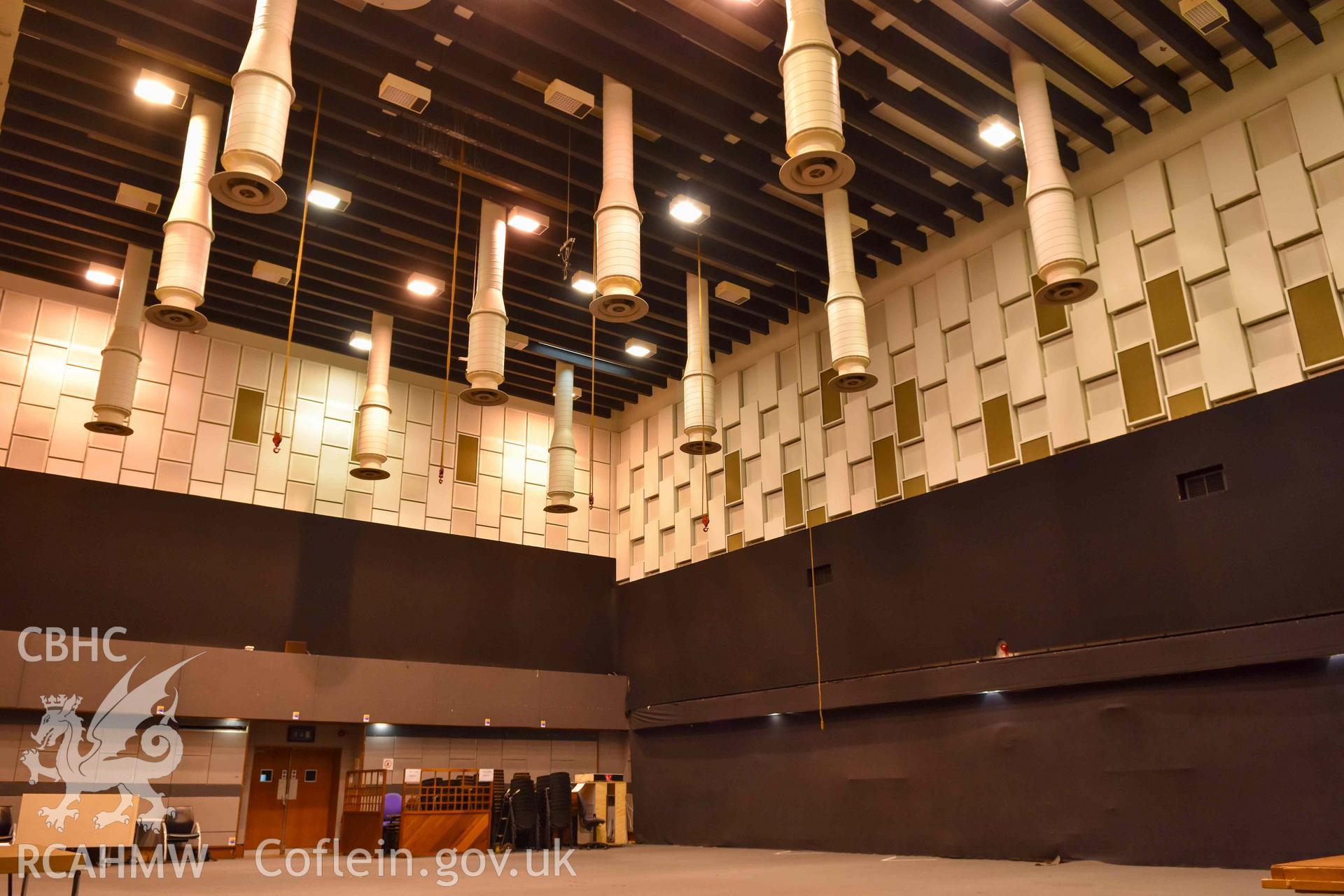 BBC Broadcasting House - Interior, Radio Studio 1: View of the studio, taken from West