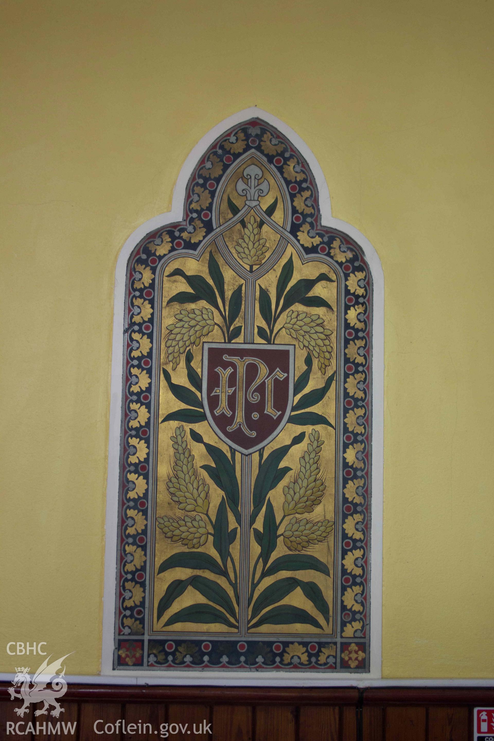 Photograph from a Level 3 Building Survey of Brymbo English Wesleyan Methodist Chapel, Mount Sion, High Street, Brymbo, carried out by Aeon Archaeology in 2024. Project Code: A0496.1.
