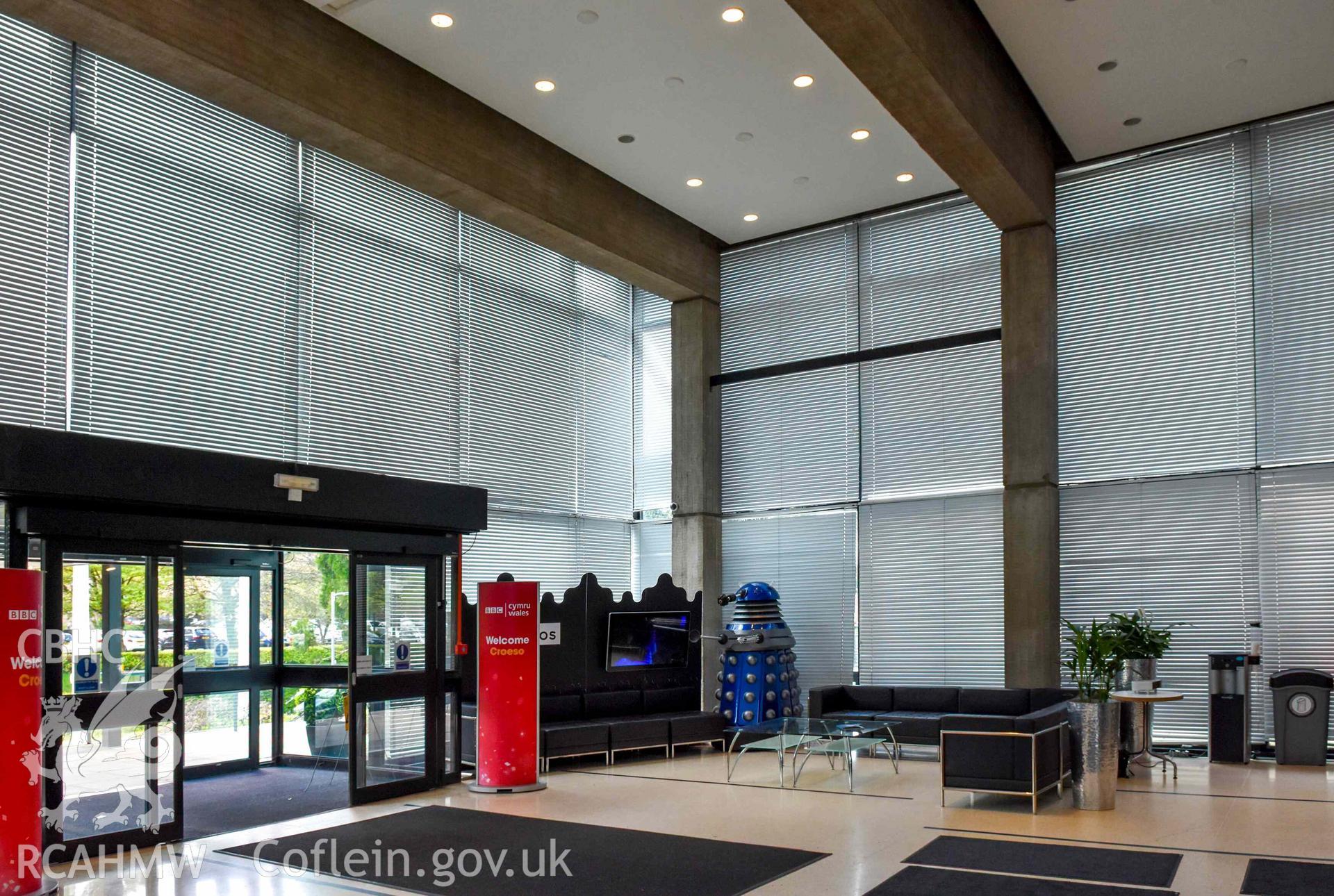 BBC Broadcasting House - Interior, Main Foyer: View of the foyer, taken from North-East