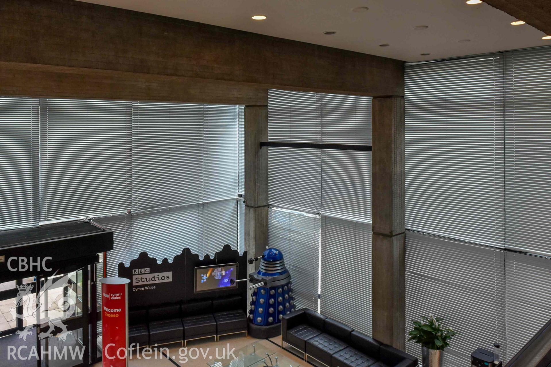 BBC Broadcasting House - Interior, Main Foyer: View of a portion of the main foyer, taken from North-East