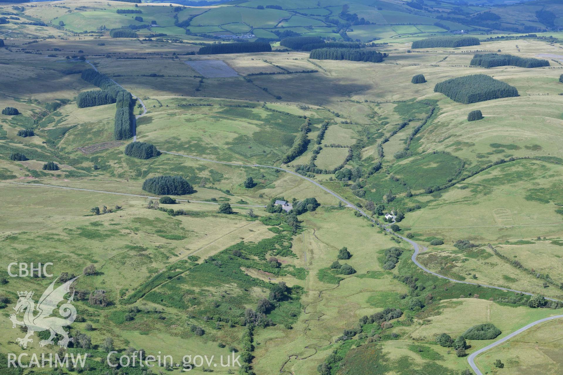 Pentre Dolau Honddu, Sennybridge Training Area, view from south