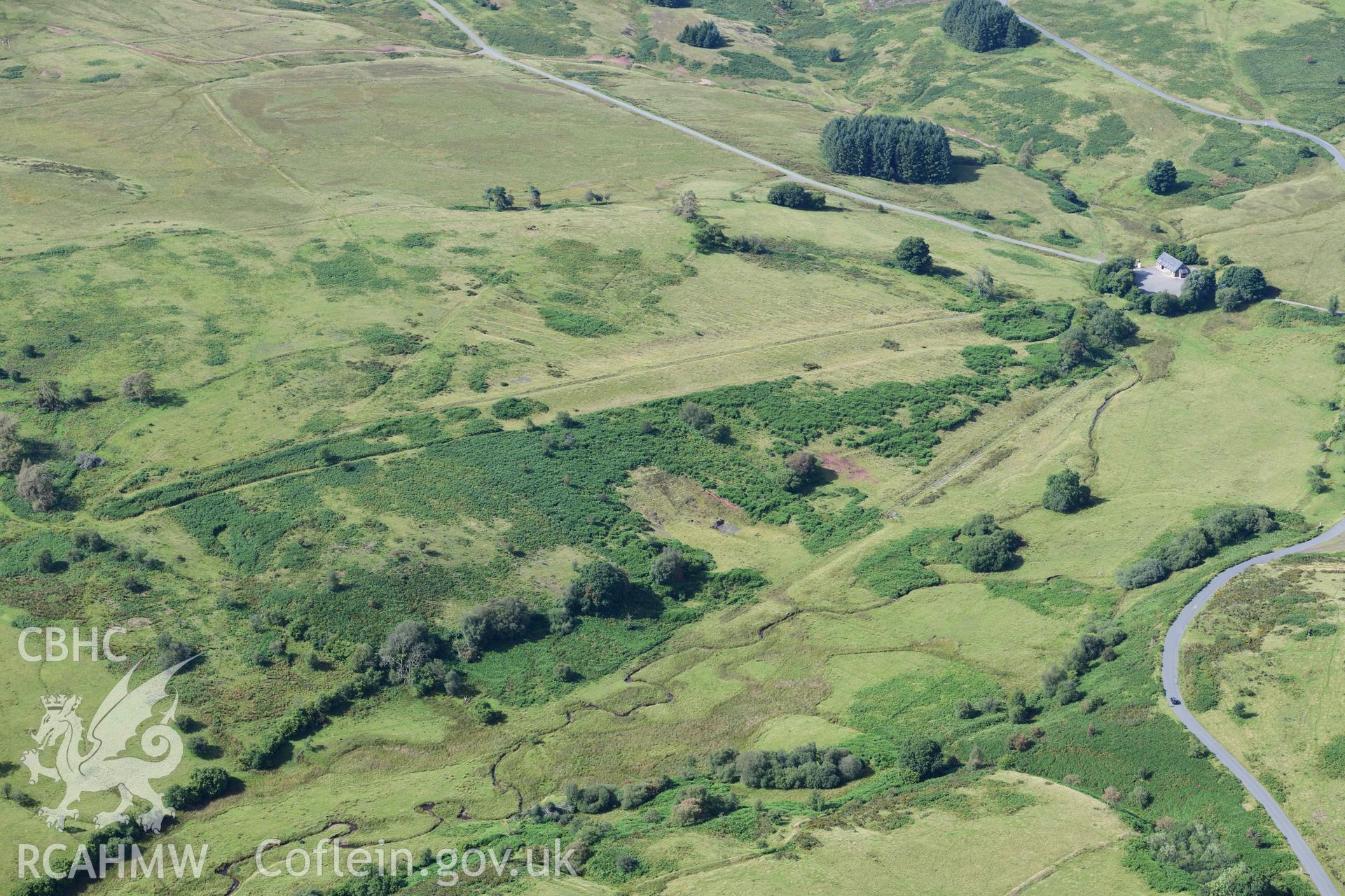 Pentre Dolau Honddu tank training range, and tracked targets