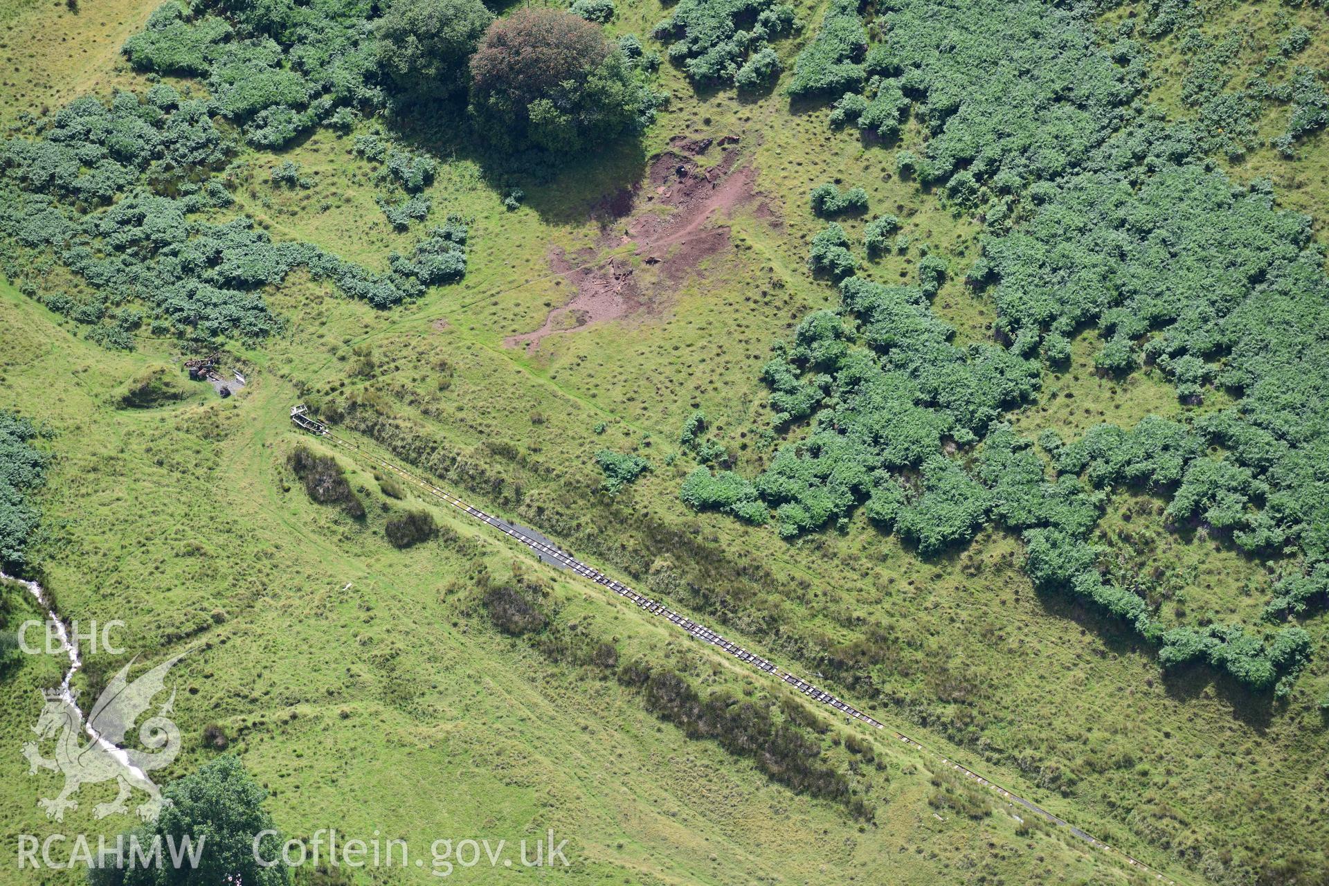 Pentre Dolau Honddu tank training range, and tracked targets
