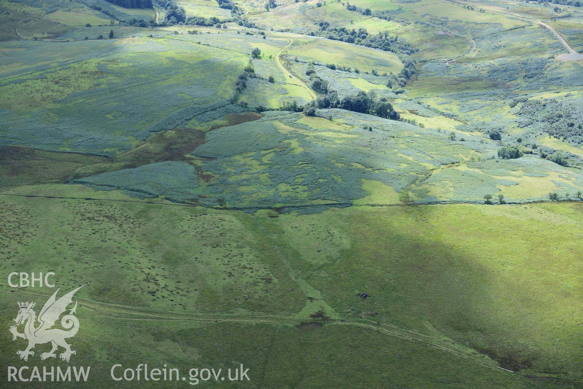 Ynys hir stone circle, possible location of circle (invisible)