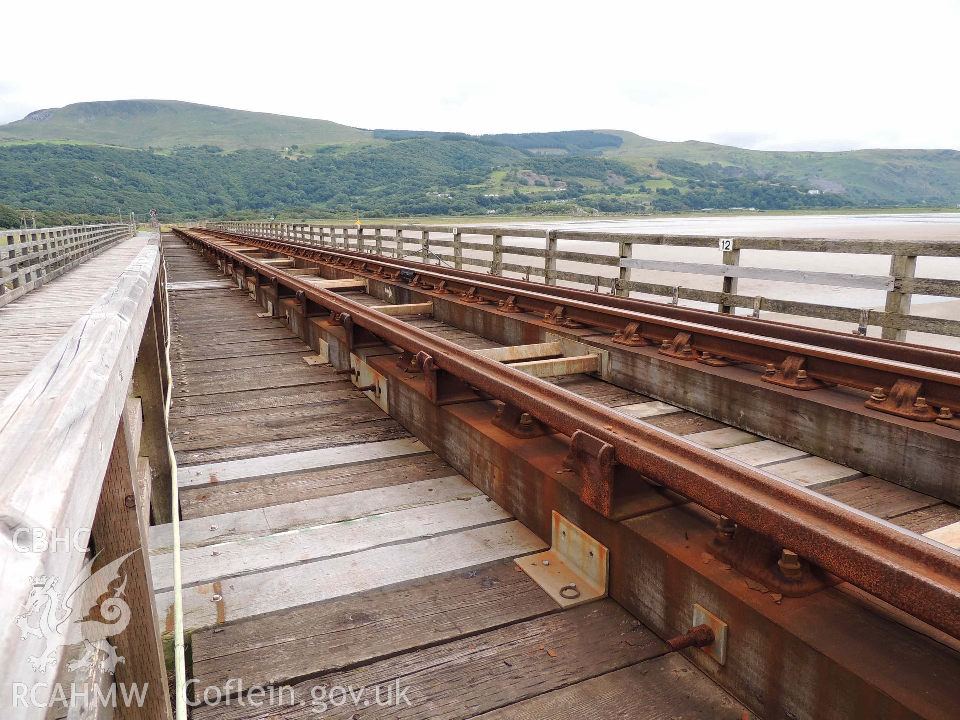 Photograph from a Desk Based Assessment and Site Visit for Barmouth Viaduct, Abermaw. Dated 2020. Project: AW2814.