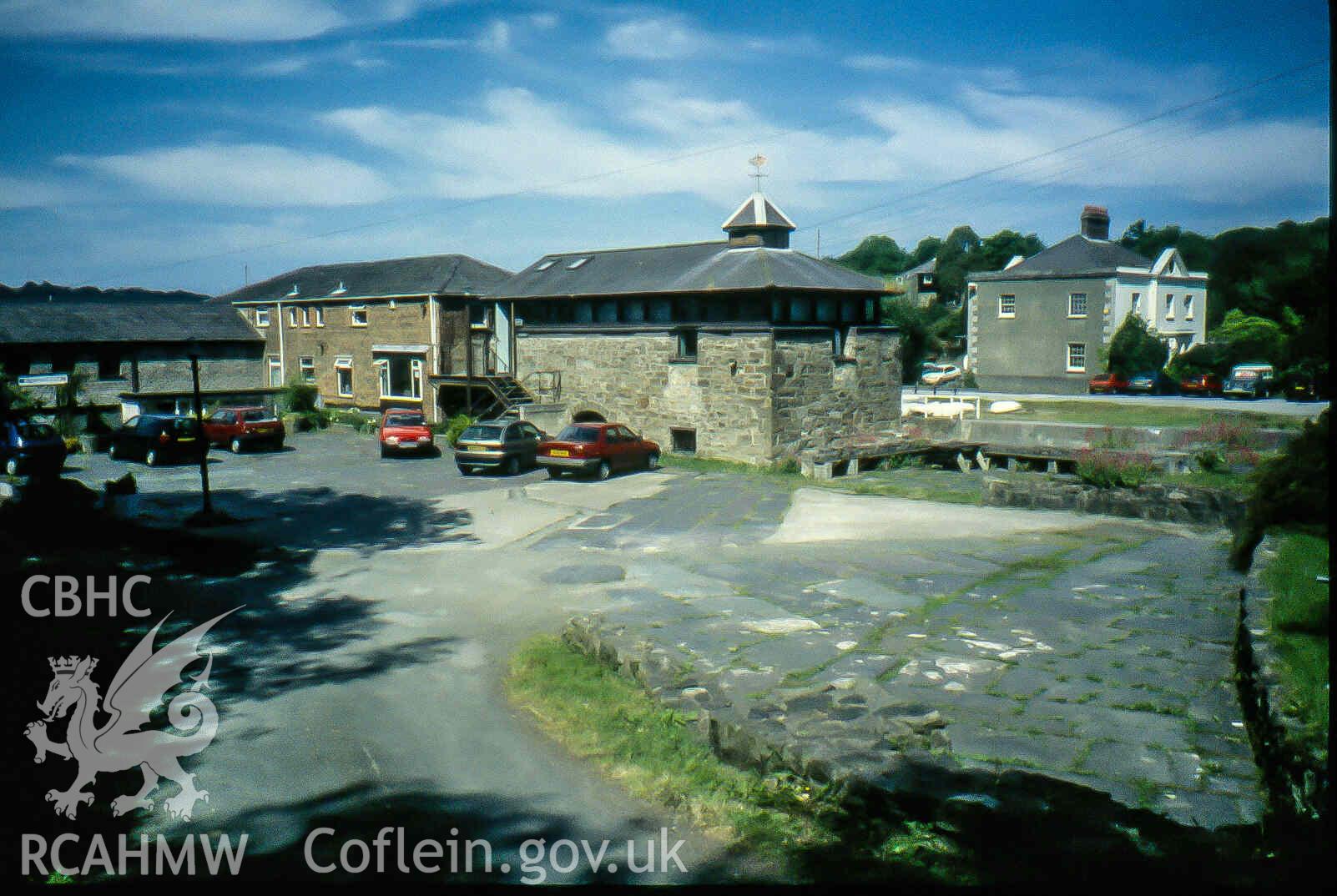 Warehouses, Porth Penrhyn, Penrhyn Railway (Slide ID: SRHNPRN409691S55)