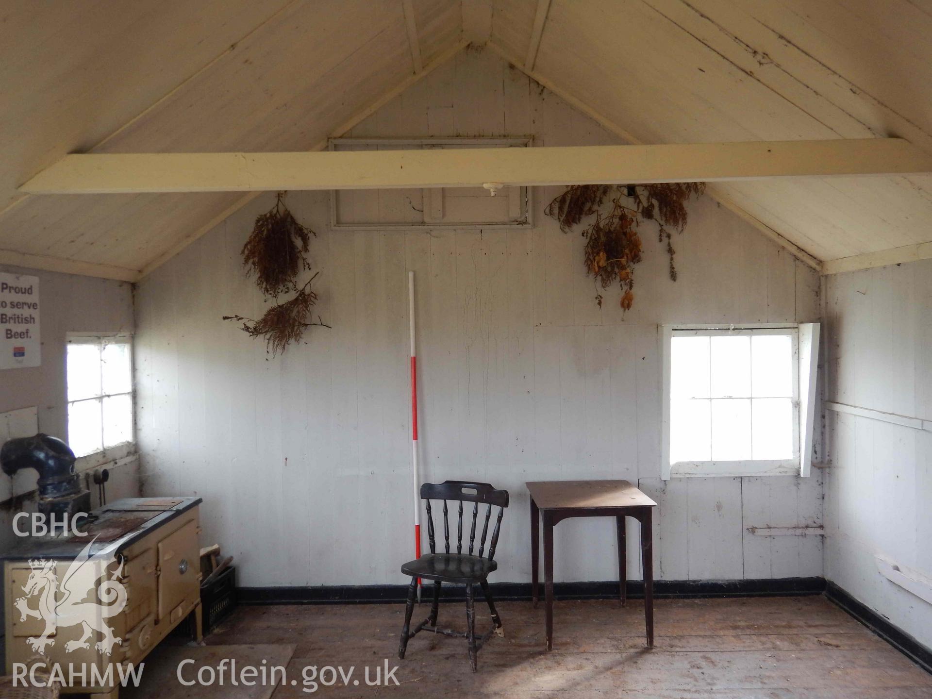 Photograph from a Level 2 Building Survey for Game keepers lodge, Llandefalle. Dated 2021. Project: AW2882.