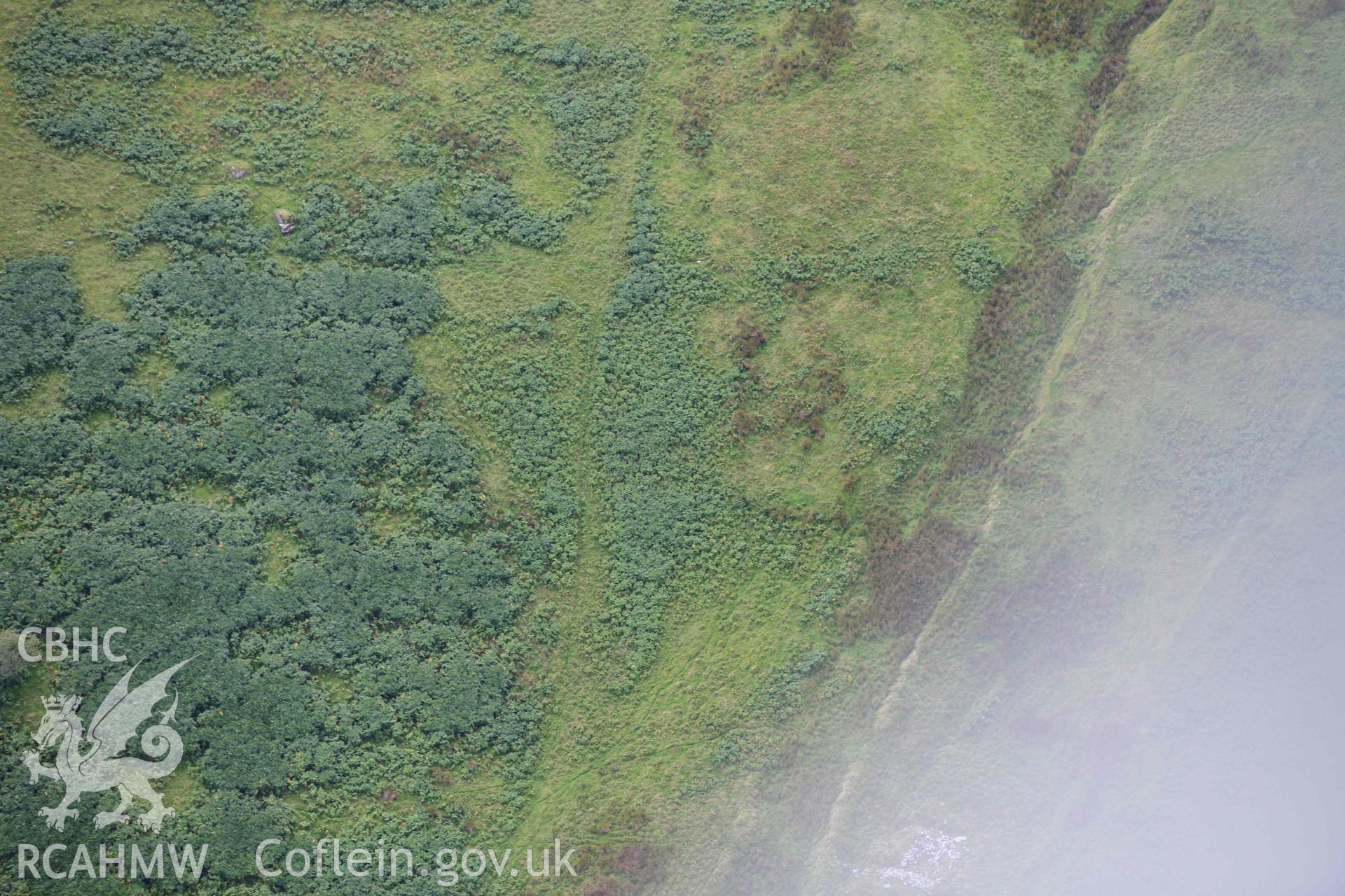 Ynys hir stone circle, possible location of circle (invisible)