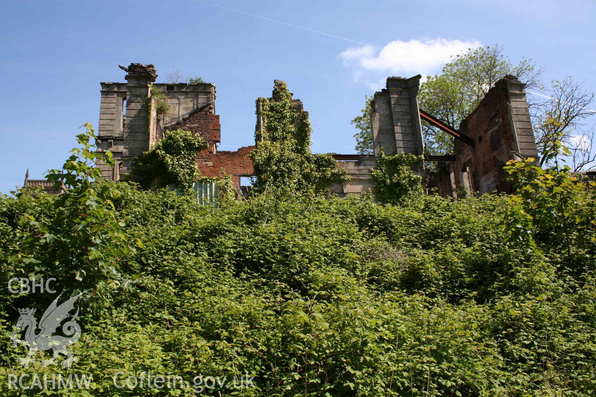 Photograph from a Heritage Impact and Setting Assessment for Land at The Lawns Club, 11 Kensington Grove, Newport. Dated 2021. Project: AW2902.