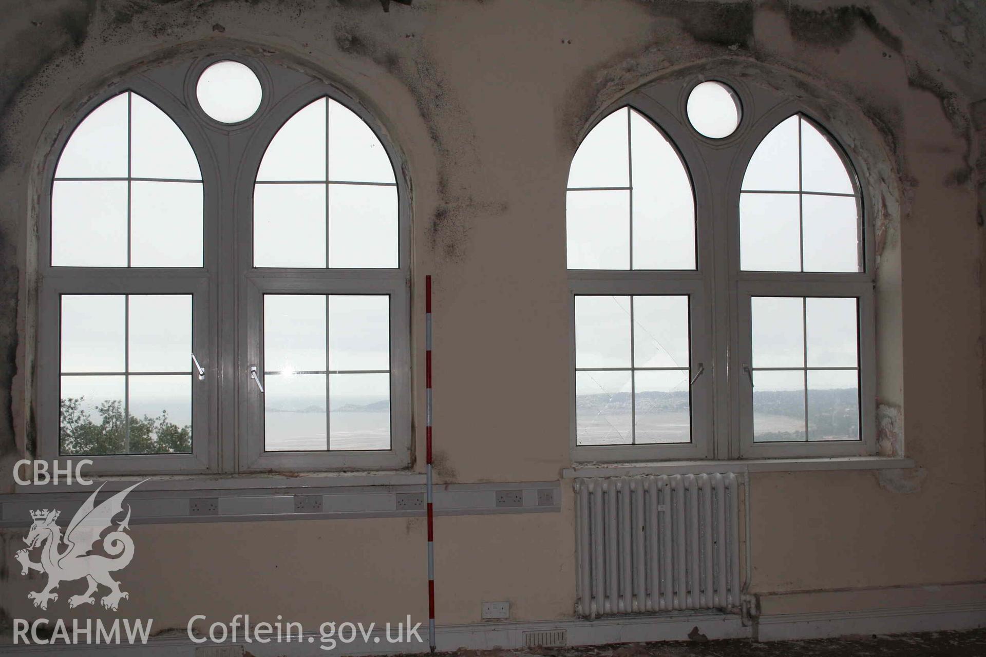 Room 154, looking south. UWSTD Townhill Campus, Townhill Road, Swansea. Dated 2021. Project: AW2915.