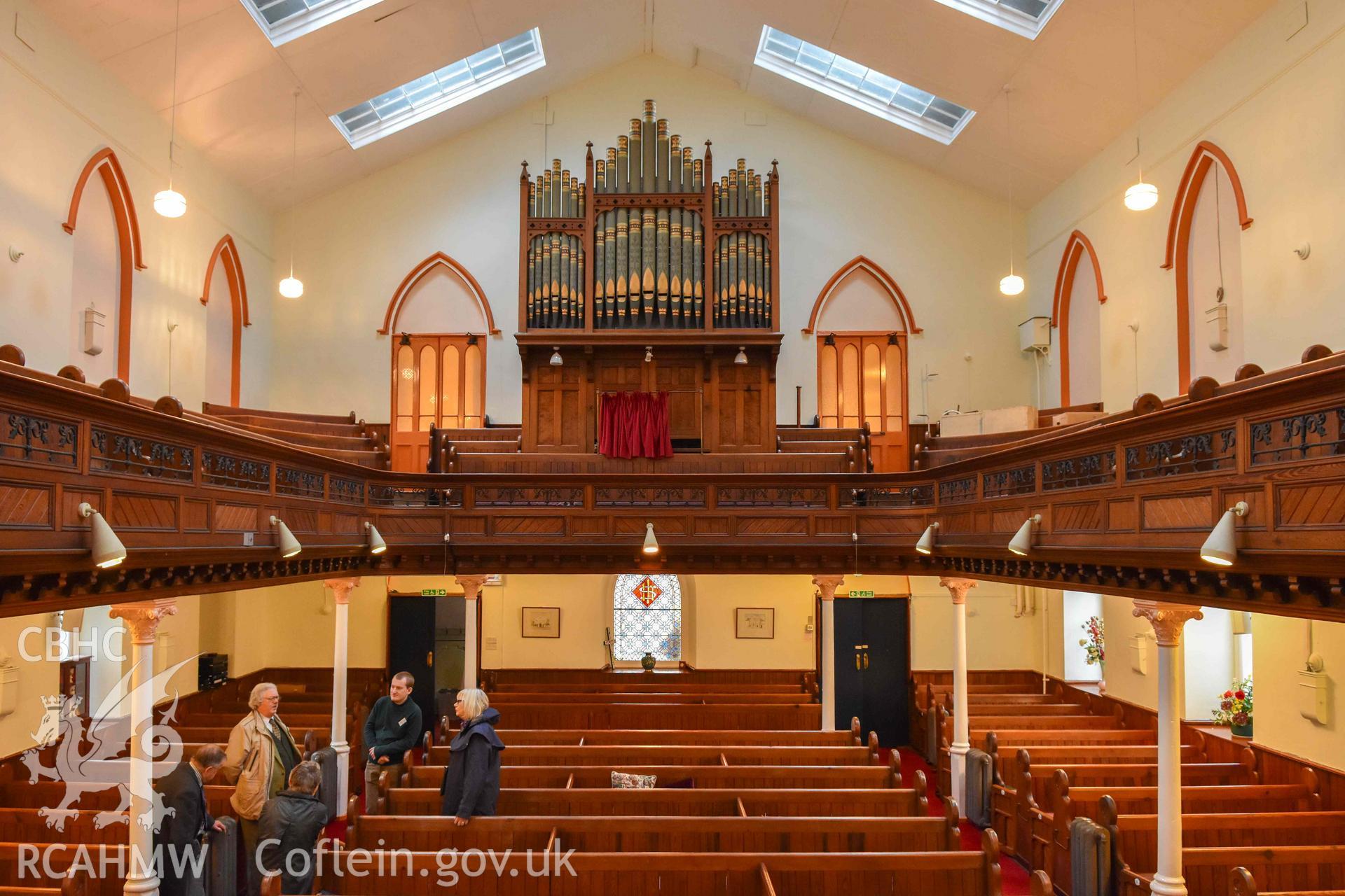 Albany Congregational Chapel - View of the nave, taken from South-East