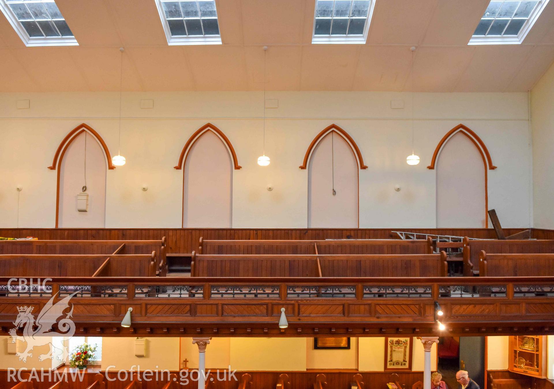 Albany Congregational Chapel - View of a portion of the gallery, taken from South-West