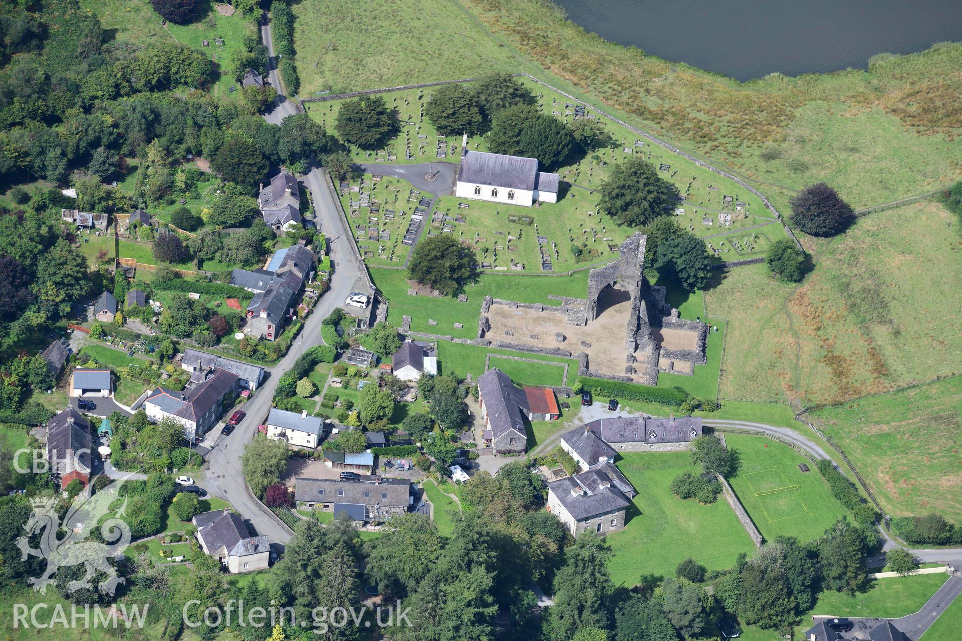 Talley Abbey, and village