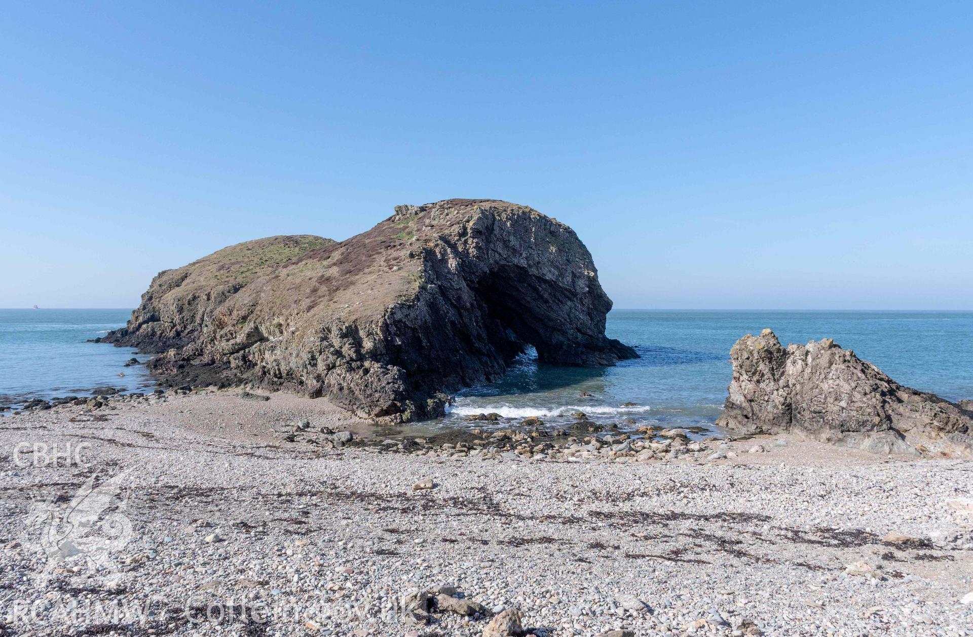 Ynys y Fydlyn. View from the east.