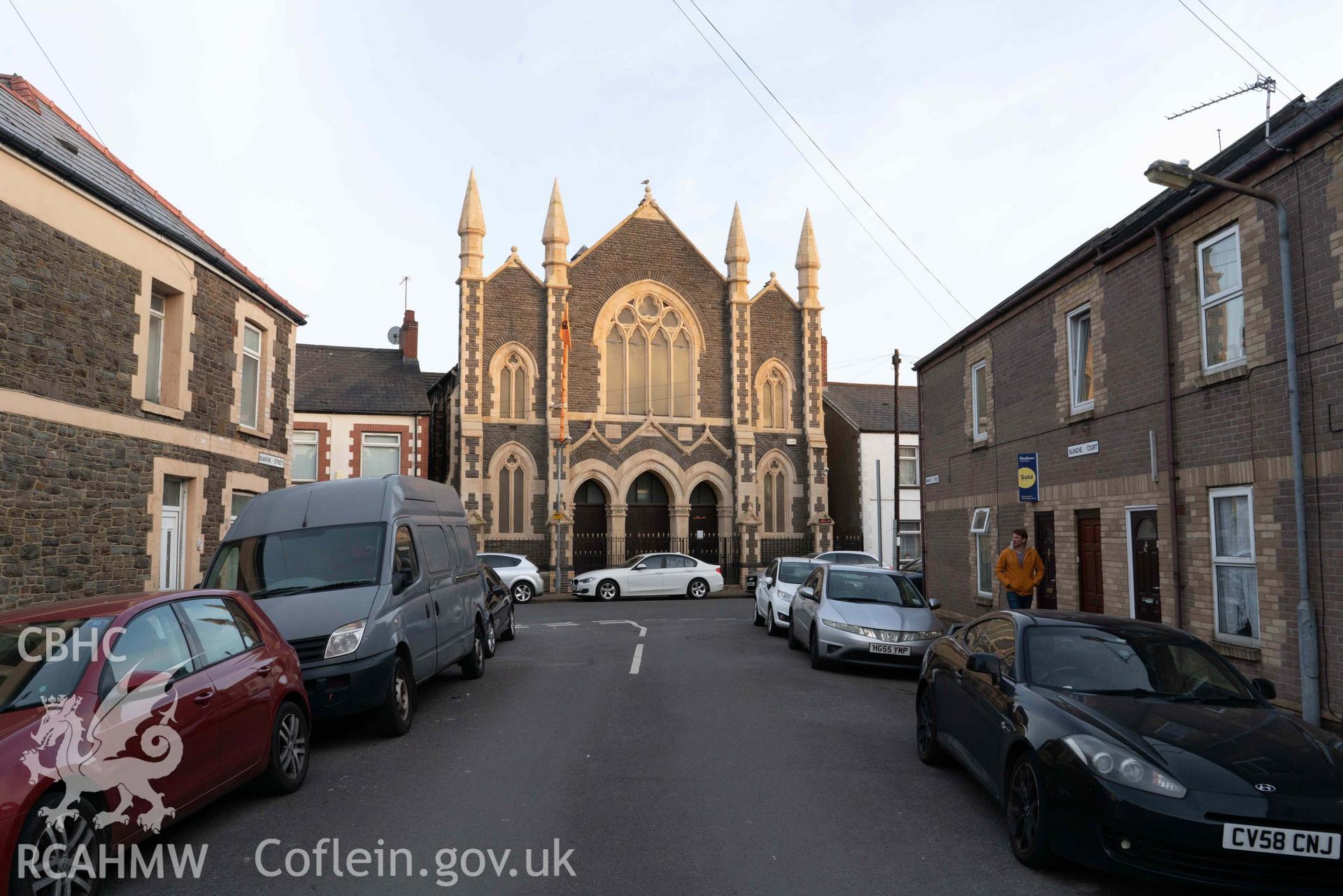 Gurdwara, Pearl Street, Cardiff: exterior