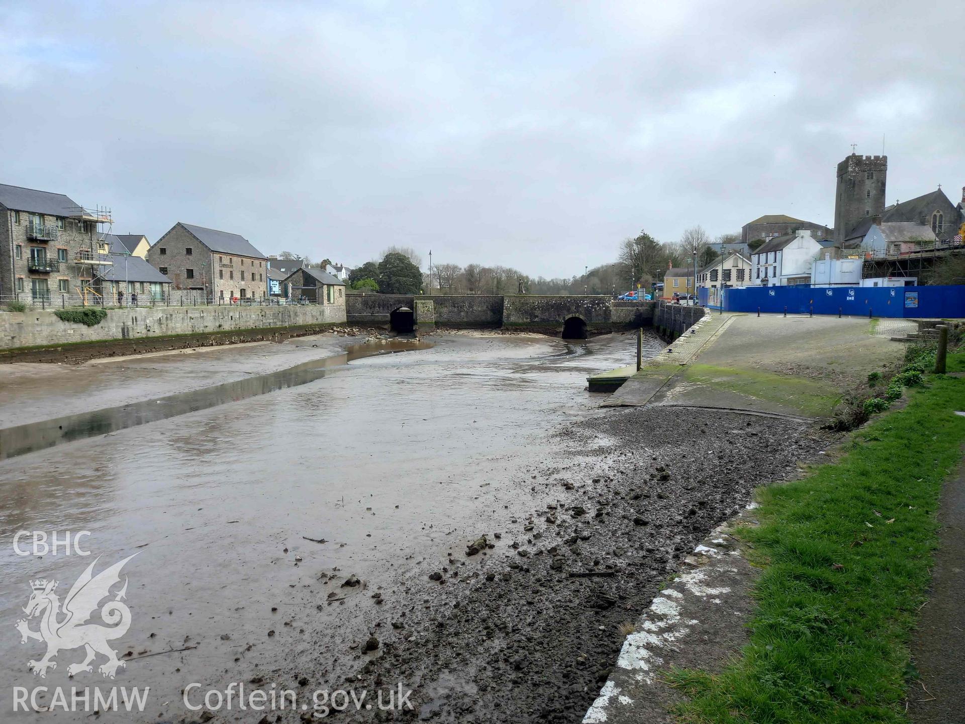 Photograph from a Heritage Impact Assessment for Mill Bridge, Pembroke. Dated 2023. Project: AW3077.