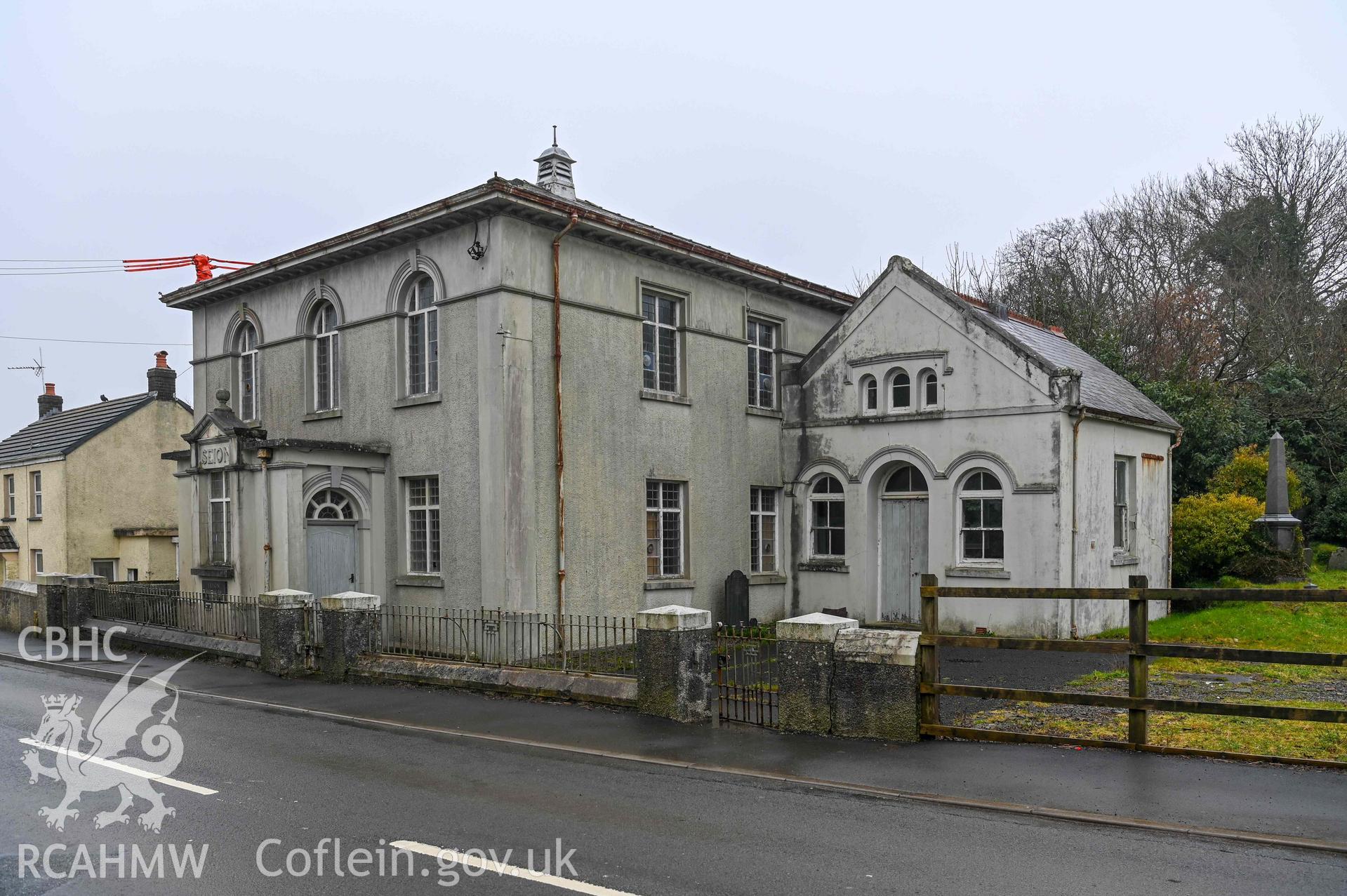 Seion Welsh Baptist Chapel - View of the chapel, taken from West