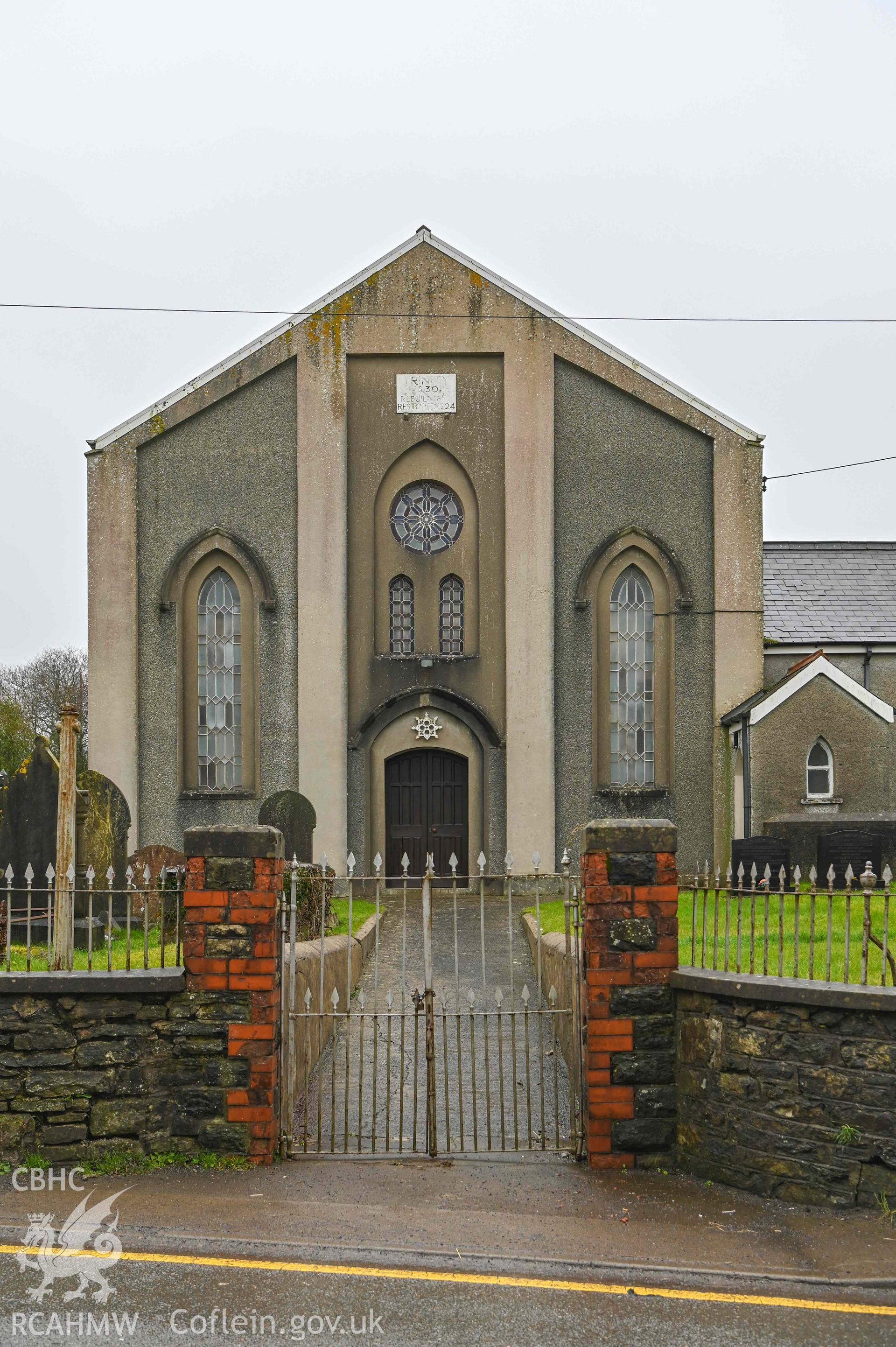 Trinity Welsh Calvinistic Methodist Chapel - View of the chapel, taken from West